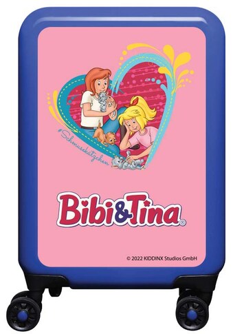 Kiddinx Kinderkoffer »Bibi & Tina Herz, 55 cm«, 4 Rollen, Made in Germany kaufen