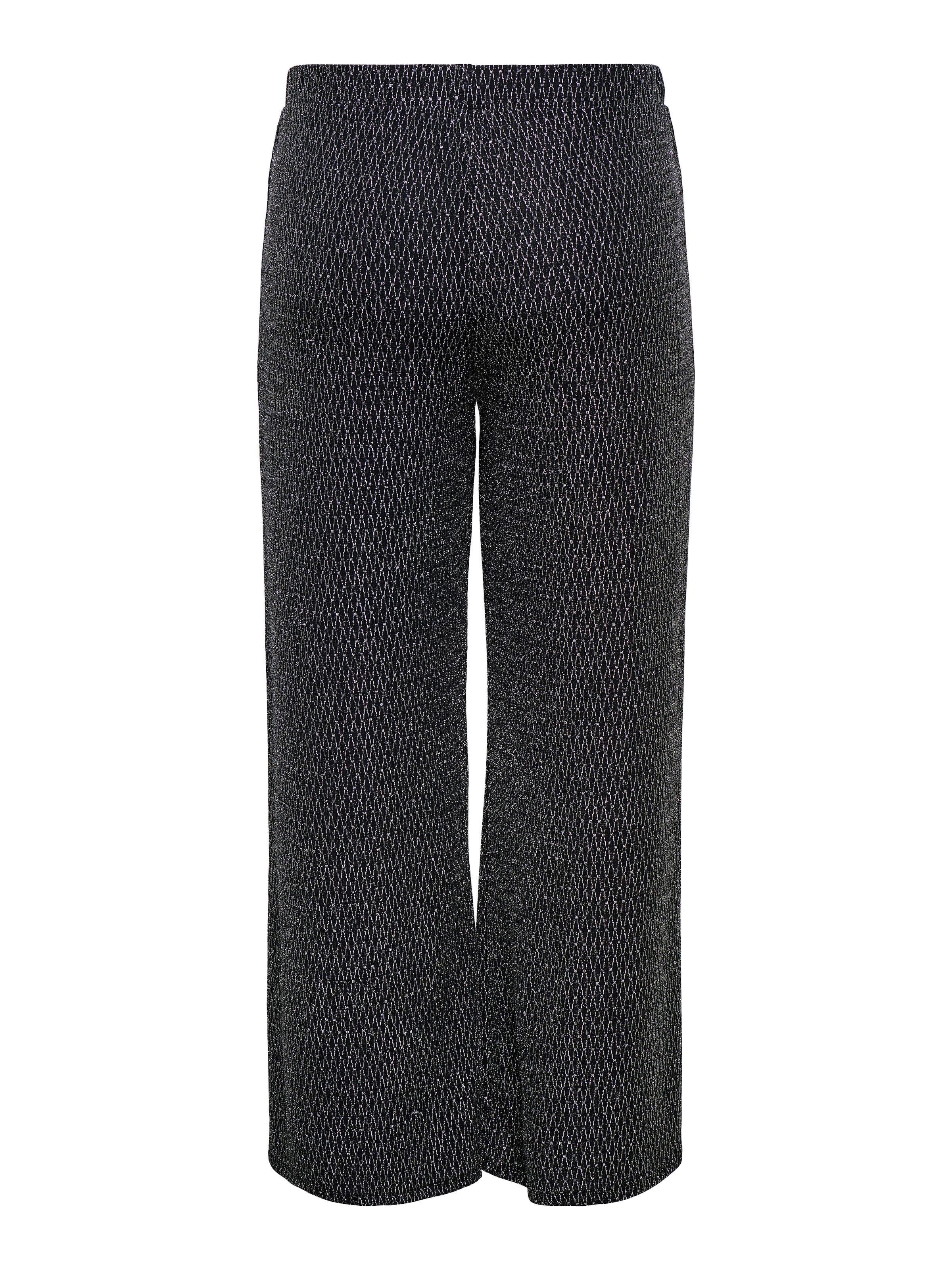 ONLY CARMAKOMA Schlupfhose »CARCAROL WIDE GLITTER PANT JRS BF«  mit Glitzer Effekt