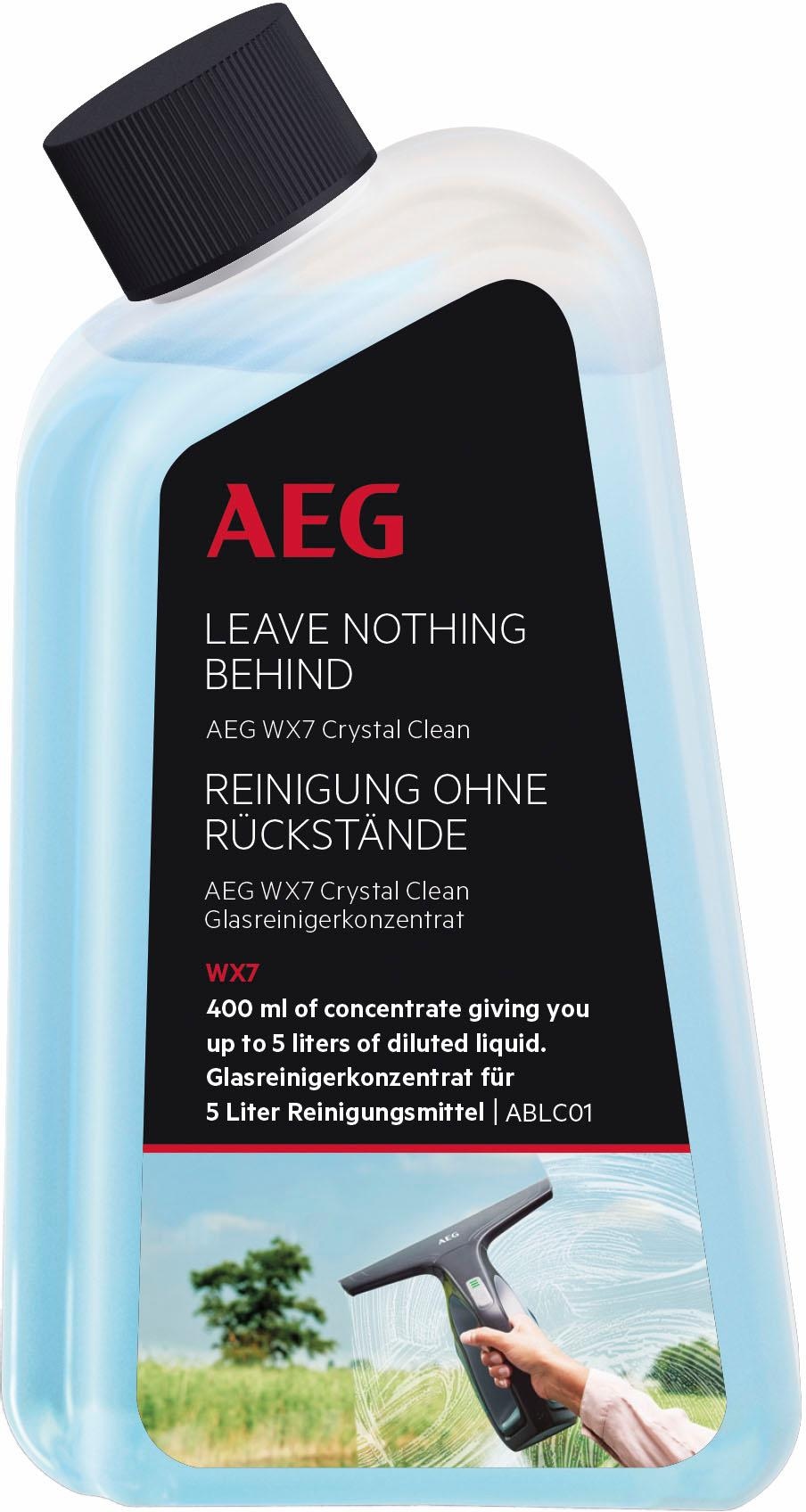 AEG Glasreiniger »ABLC01 WX7«, ergiebig für 5l Reinigungsmittel, Keine Schlieren