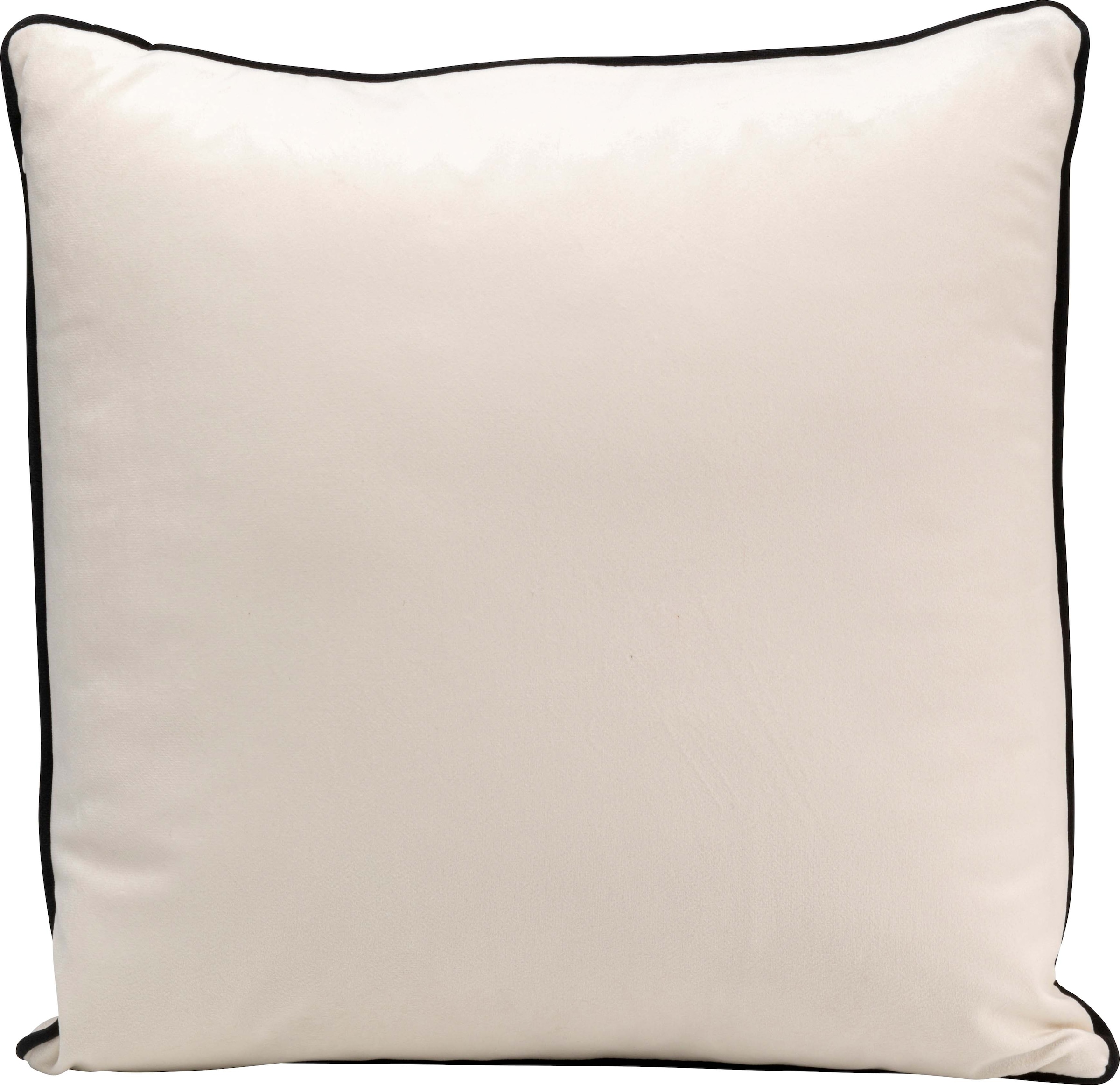 Kare Design Dekokissen »Geometric, Kissenhülle mit Füllung, 45x45 cm« stützt Kopf und Nacken angenehm und sorgt für erholsamen Schlaf