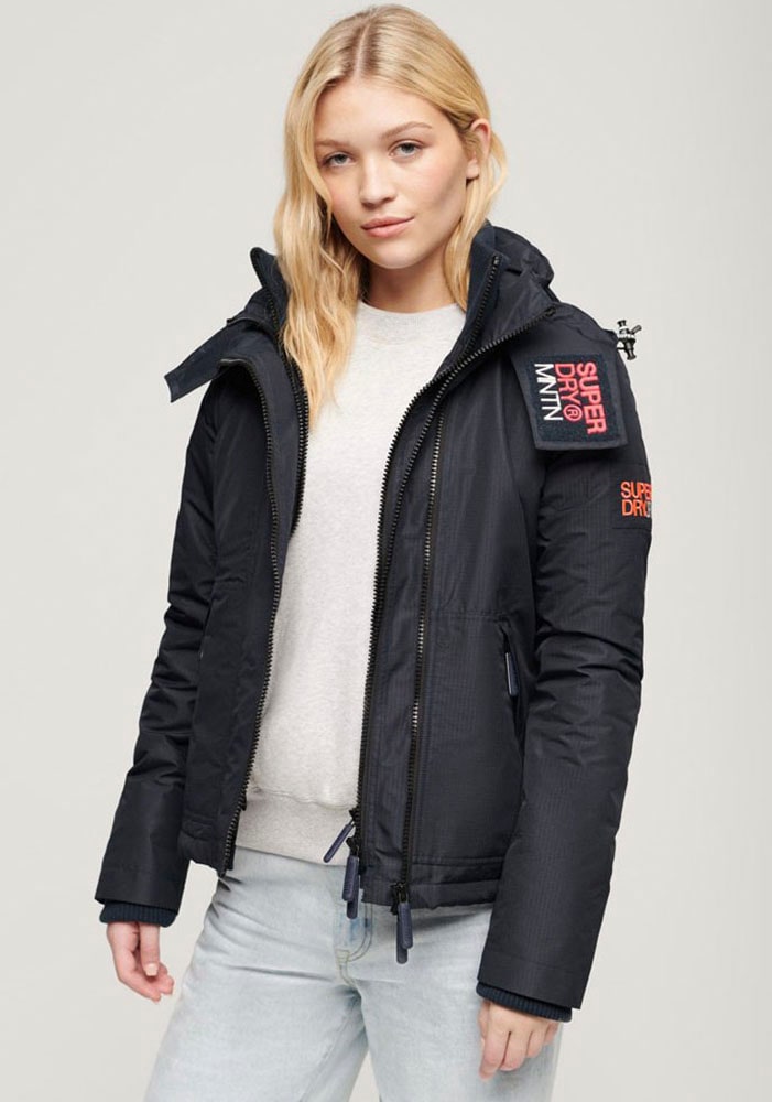 Superdry Outdoorjacke »HOODED MTN WINDBREAKER JACKET«, mit Kapuze