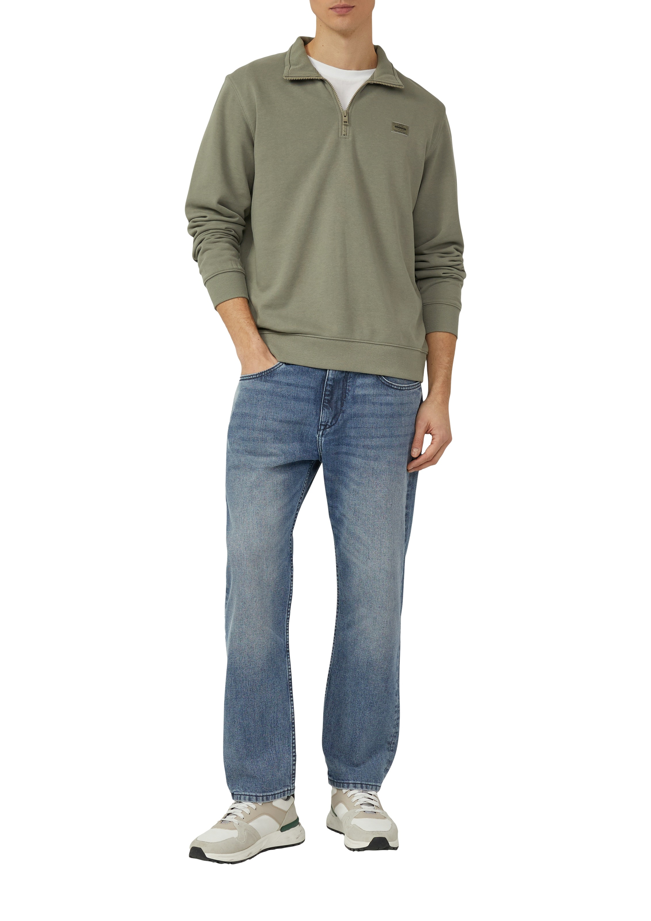 s.Oliver Sweater , mit Troyer-Kragen
