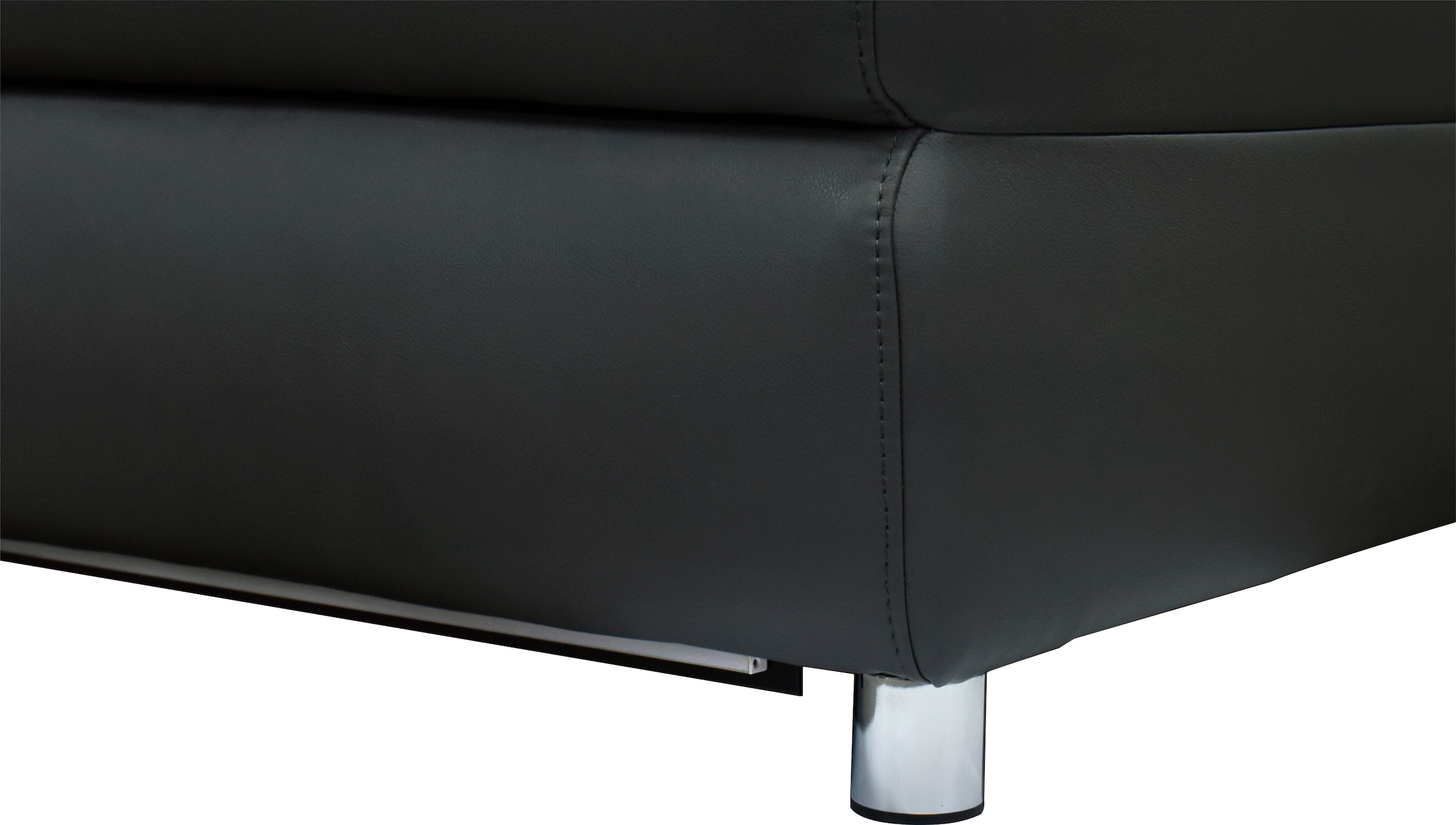 Places of Style 2-Sitzer »Pareli 172cm, manuelle u. elektr. Relaxfunktion«, USB, Kopfteil-Verstellung, LED, in Echtleder, Kunstleder, Web