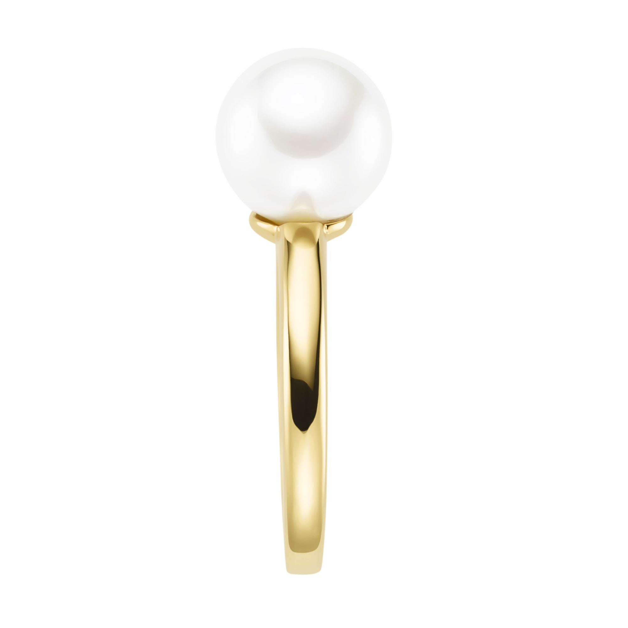 GIORGIO MARTELLO MILANO Perlenring »Ring mit Muschelkern-Perle, Silber 925«