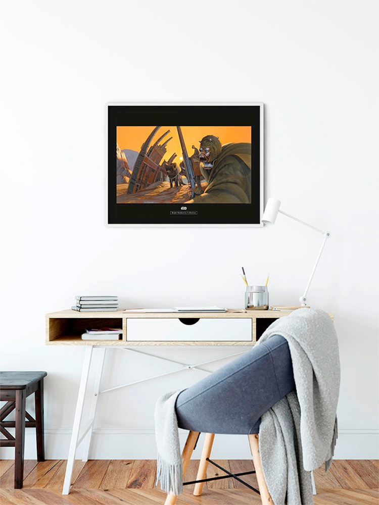 Komar Bild »Star Wars Classic RMQ Tusken«, Star Wars, (1 St.), Wandbild zur Dekoration im Kinderzimmer - ohne Rahmen