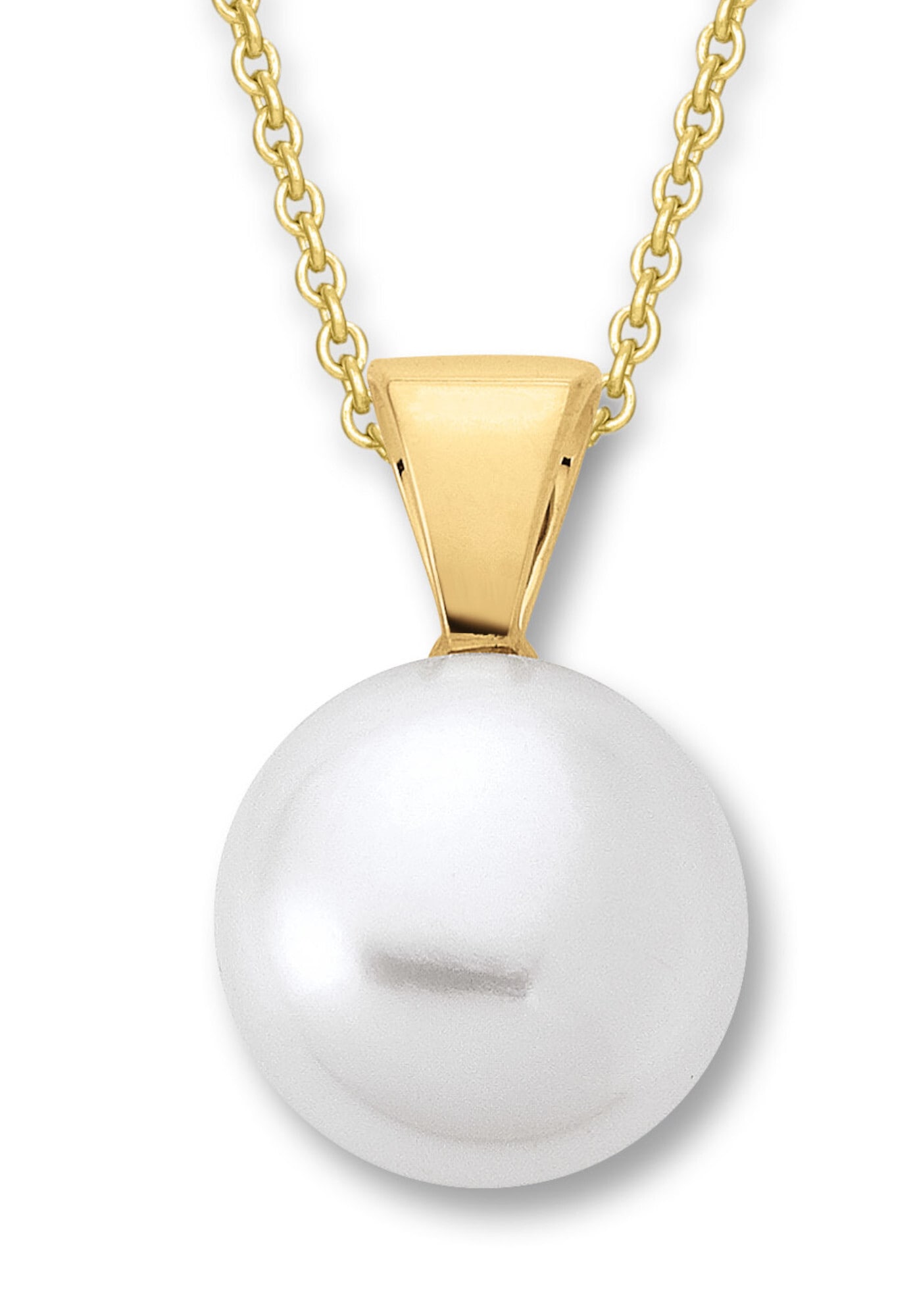 ONE ELEMENT Kettenanhänger »Anhänger aus 585 Gelbgold« ()