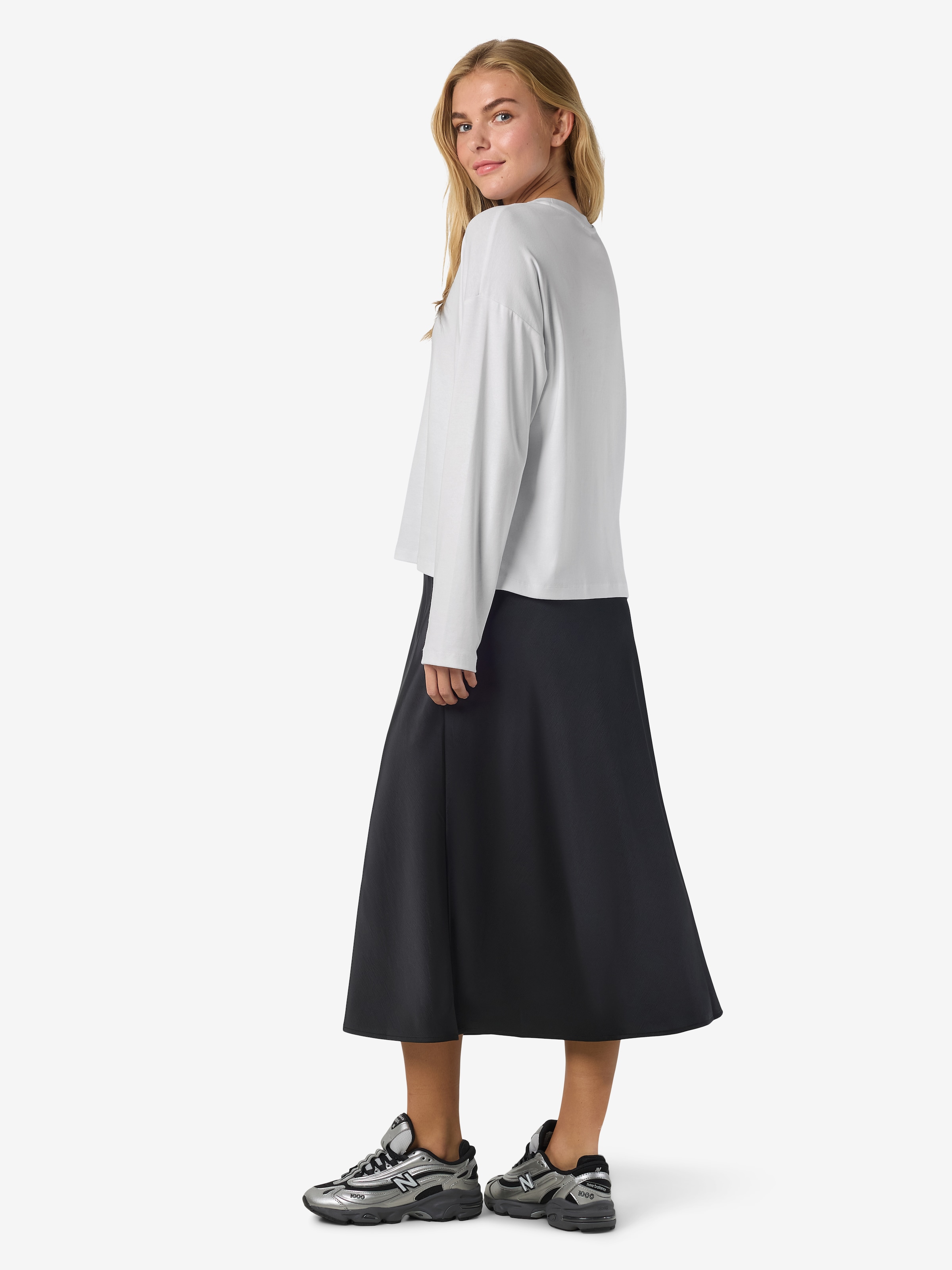 Noisy may Langarmshirt »NMMOCCA L/S REGULAR FIT TOP JRS FWD NOOS«