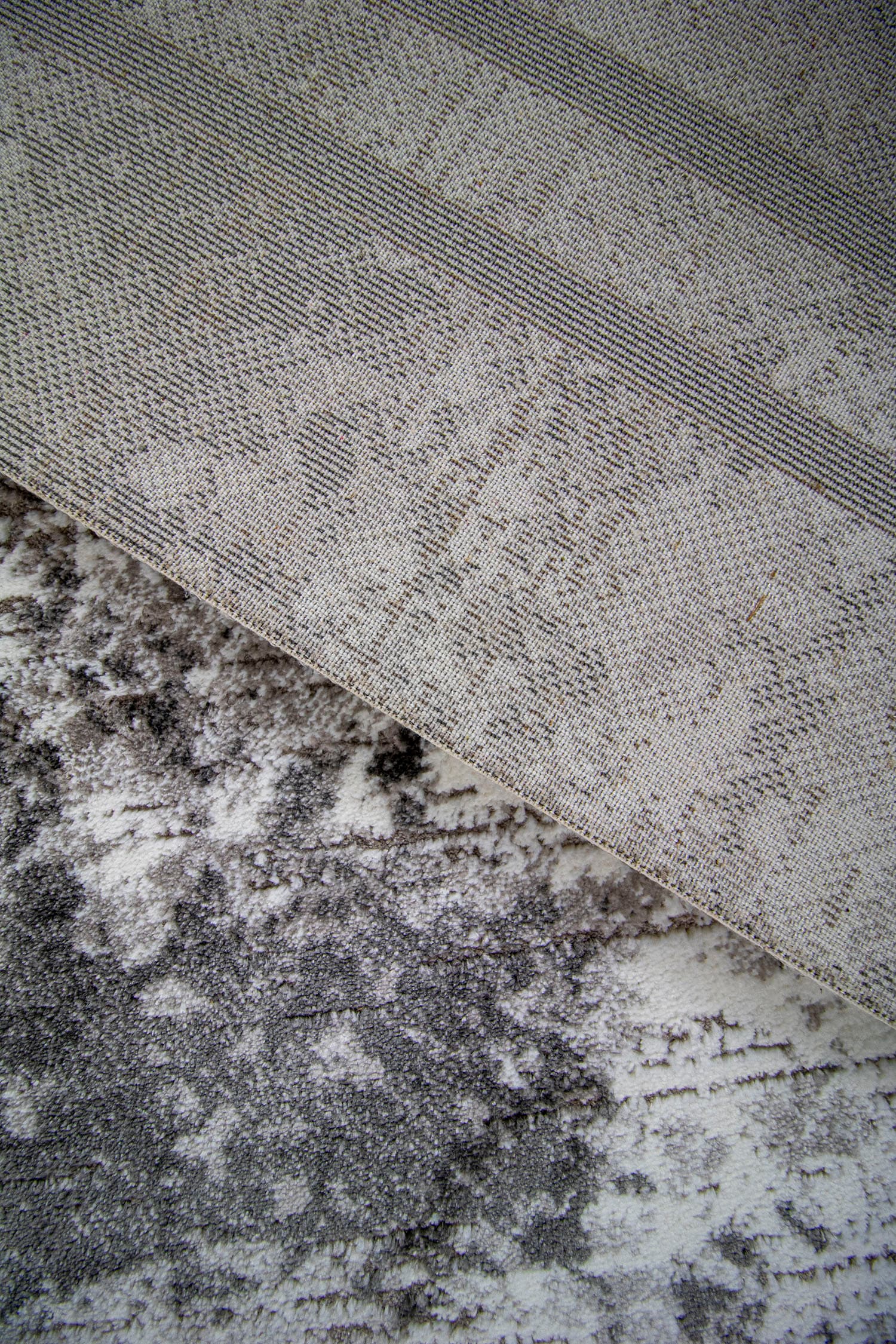 RESITAL The Voice of Carpet Teppich »Oslo 2220«, rechteckig, Kurzflor, modernes Design, Hoch-Tief Effekt, mit Bordüre & Fransen