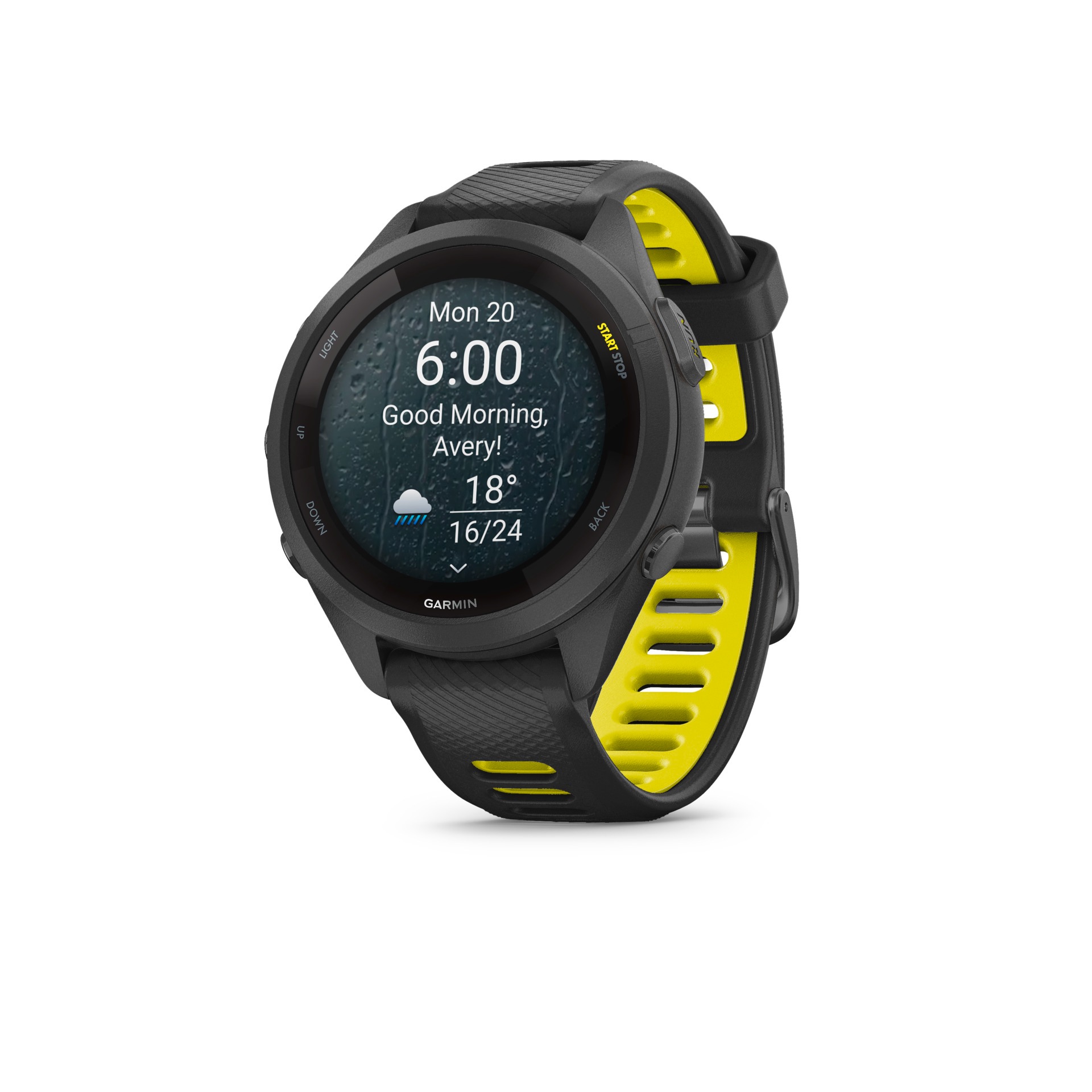 Garmin Smartwatch »FORERUNNER 265S mit Silikon-Armband 18 mm«