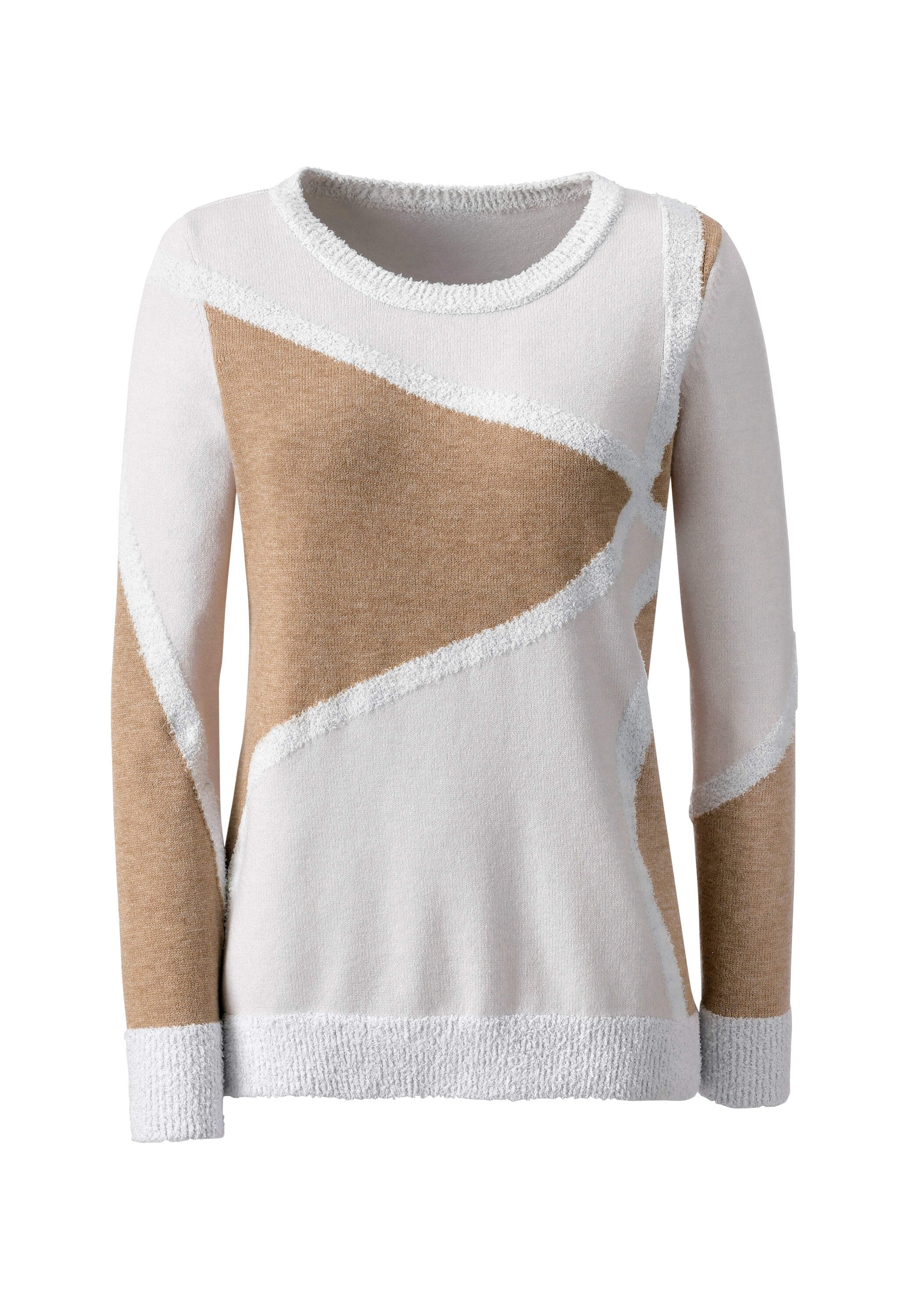 creation L Strickpullover »Modal-Mix-Pullover Langarm-Pullover«