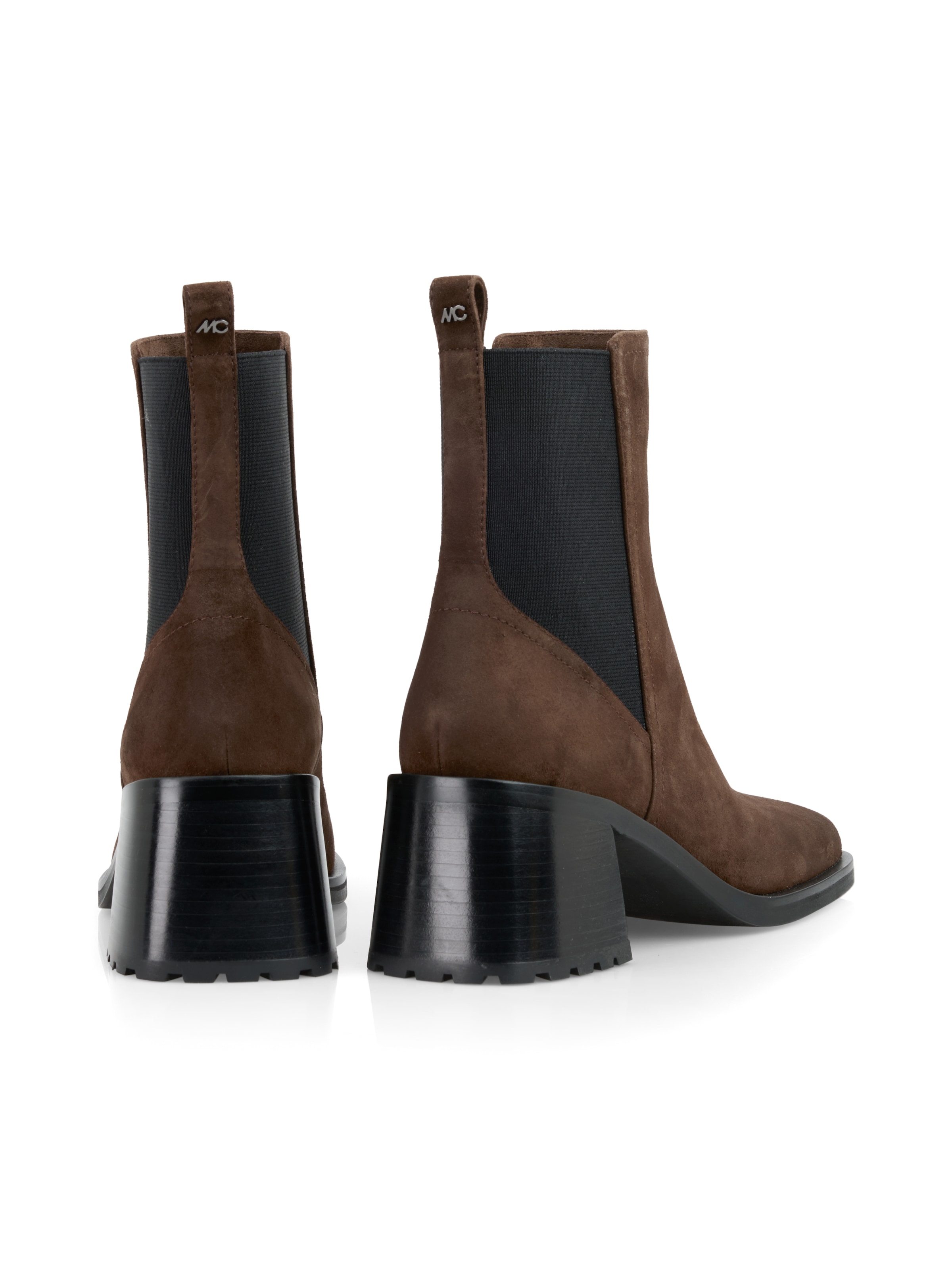 Marc Cain Stiefelette »Dodgy Dogs«, Boots, Schlupfstiefel mit Blockabsatz