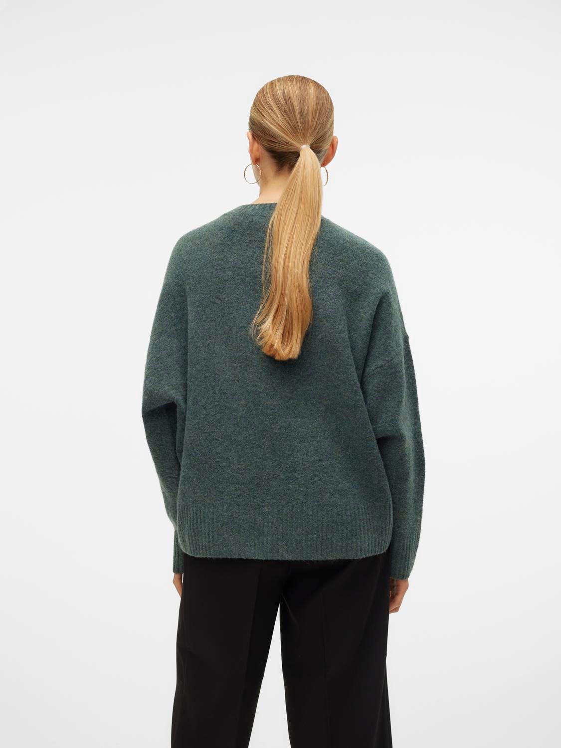 Vero Moda Strickpullover »VMBOOM LS O-NECK PULLOVER GA NOOS«