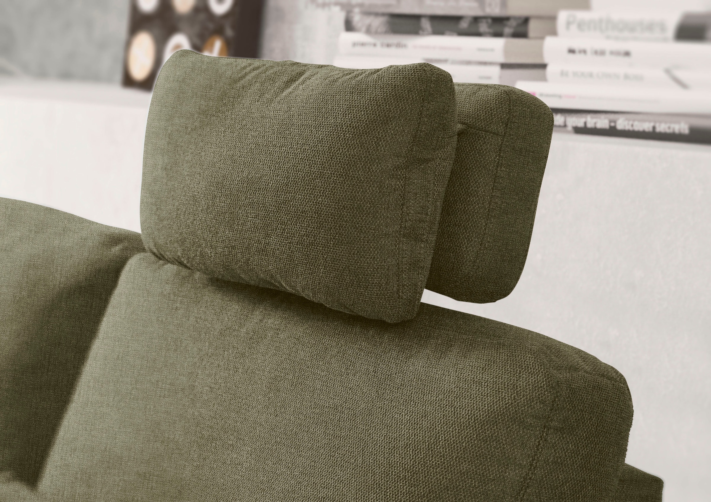 3C Candy Ecksofa »Kairo modernes Multifunktions-Sofa, bequem, L-Form«, inklusive Drehsitz, Armlehnen- und Rückenverstellung
