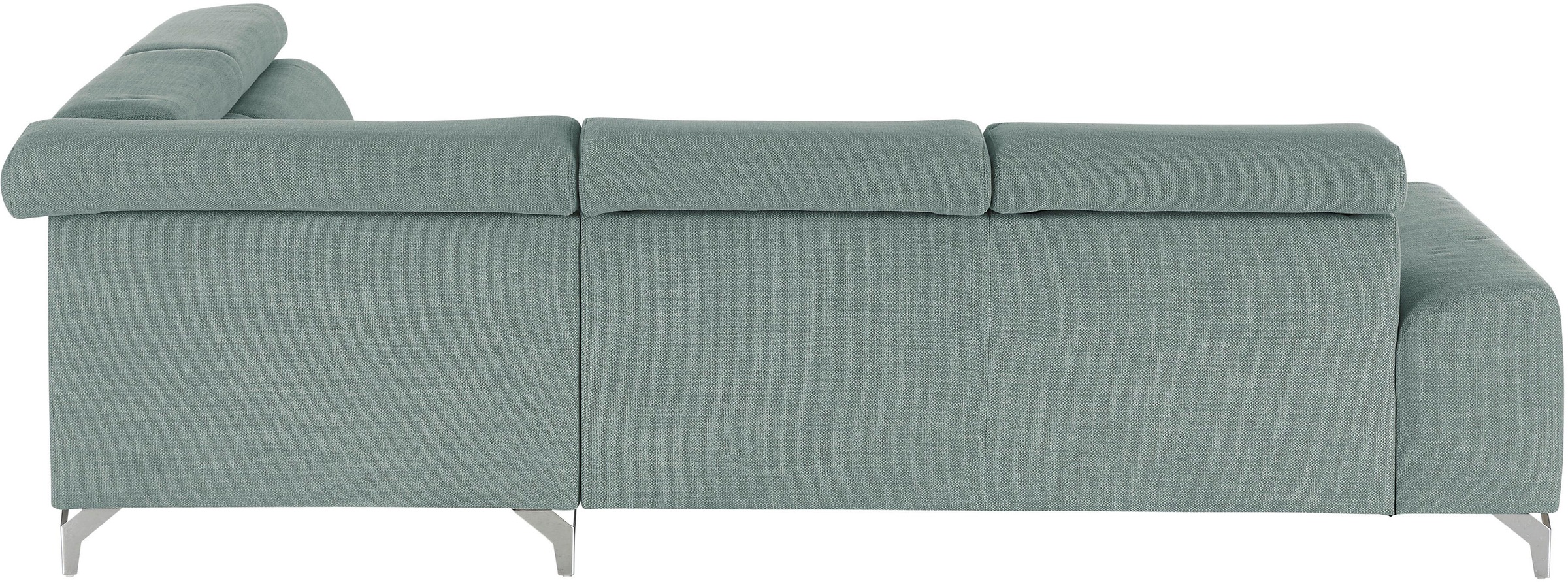 3C Candy Ecksofa »Greve Sofa immer mit manuelle Kopfteilverstellungen, modern, elegant«, wahlweise motorischer Sitzvorzug, bequem und zeitlos, L-Form