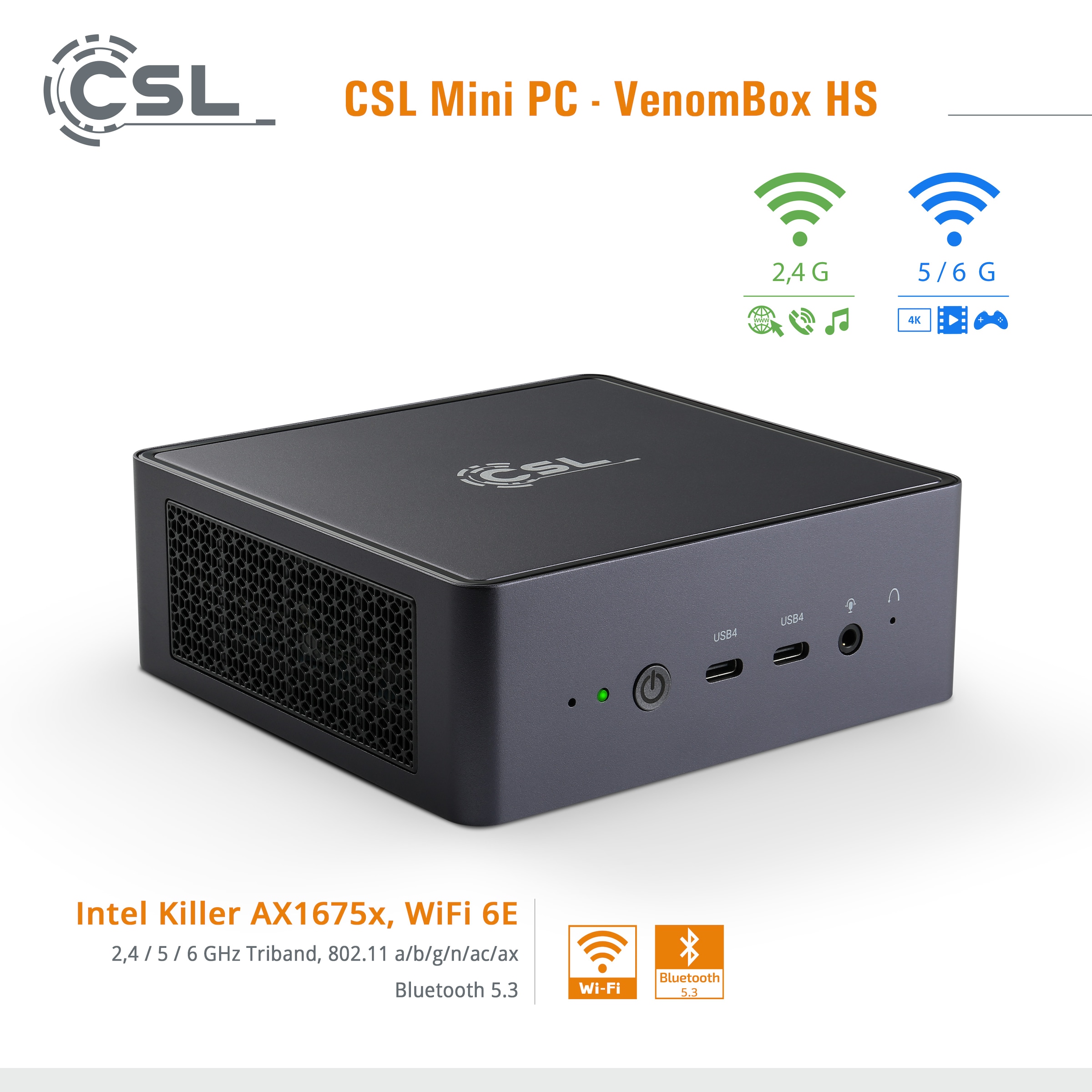 CSL Gaming-PC »VenomBox 8845 HS Windows 11 Pro«