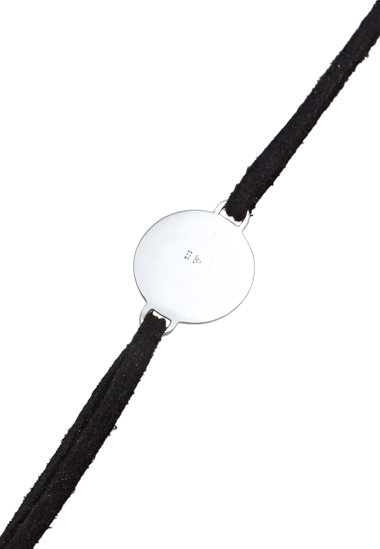 Elli Choker »Halskette Choker Plättchen Halsband 925 Silber«