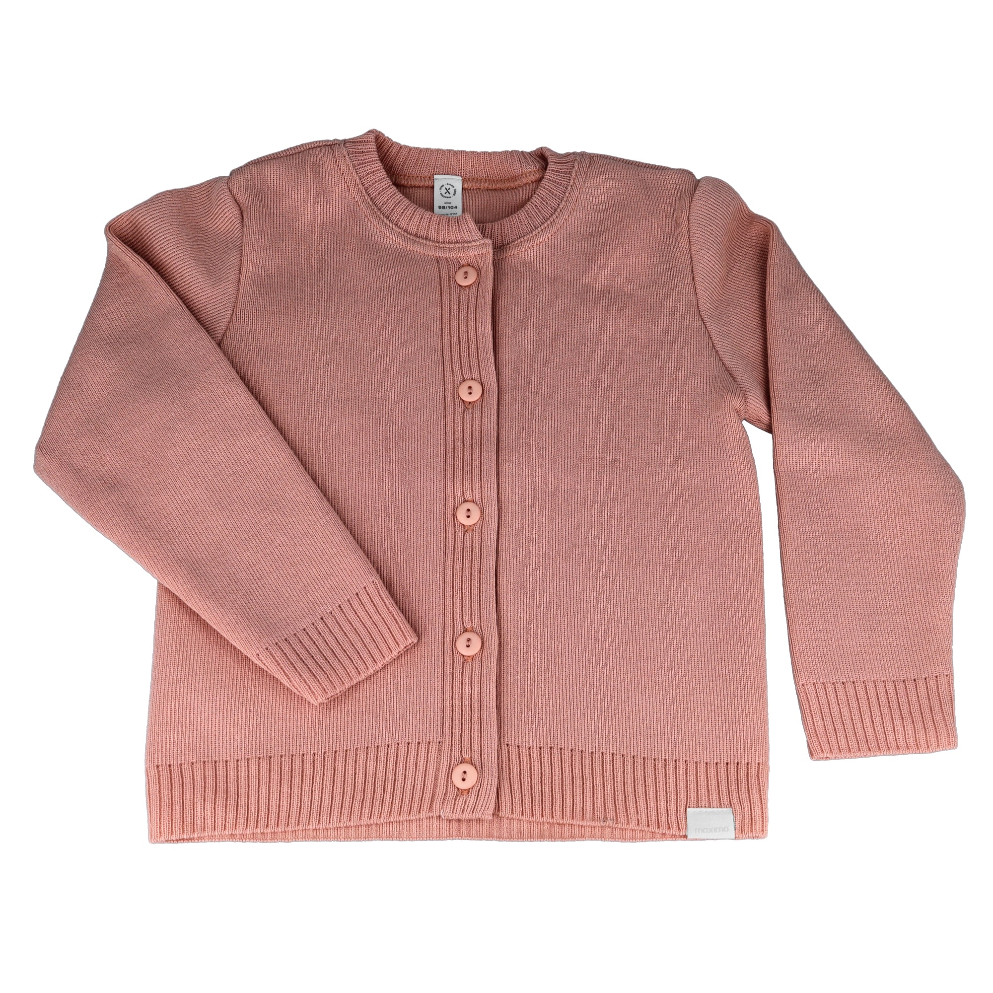 MAXIMO Strickjacke, Baumwolle, hautfreundlich, weich, zum knöpfen