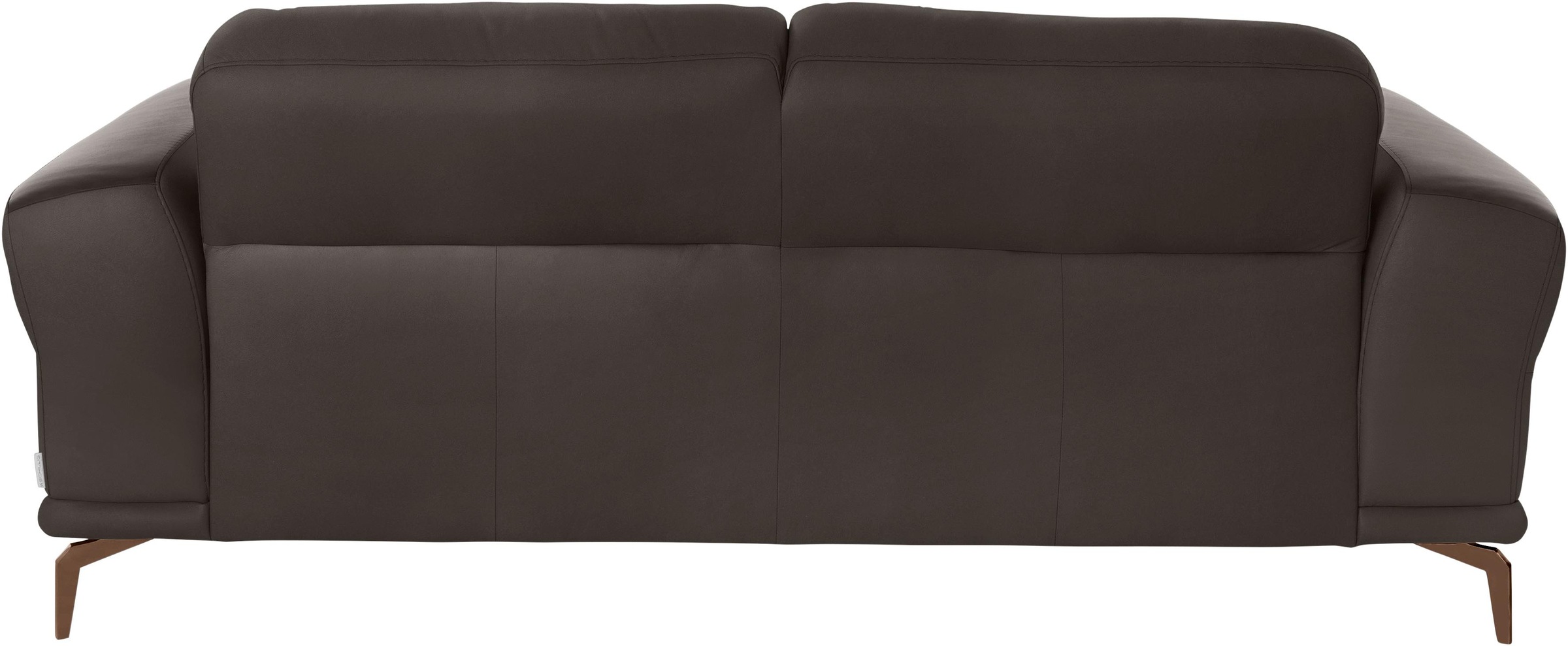 W.SCHILLIG 2-Sitzer »montanaa« mit Metallfüßen in Bronze pulverbeschichtet, Breite 192 cm