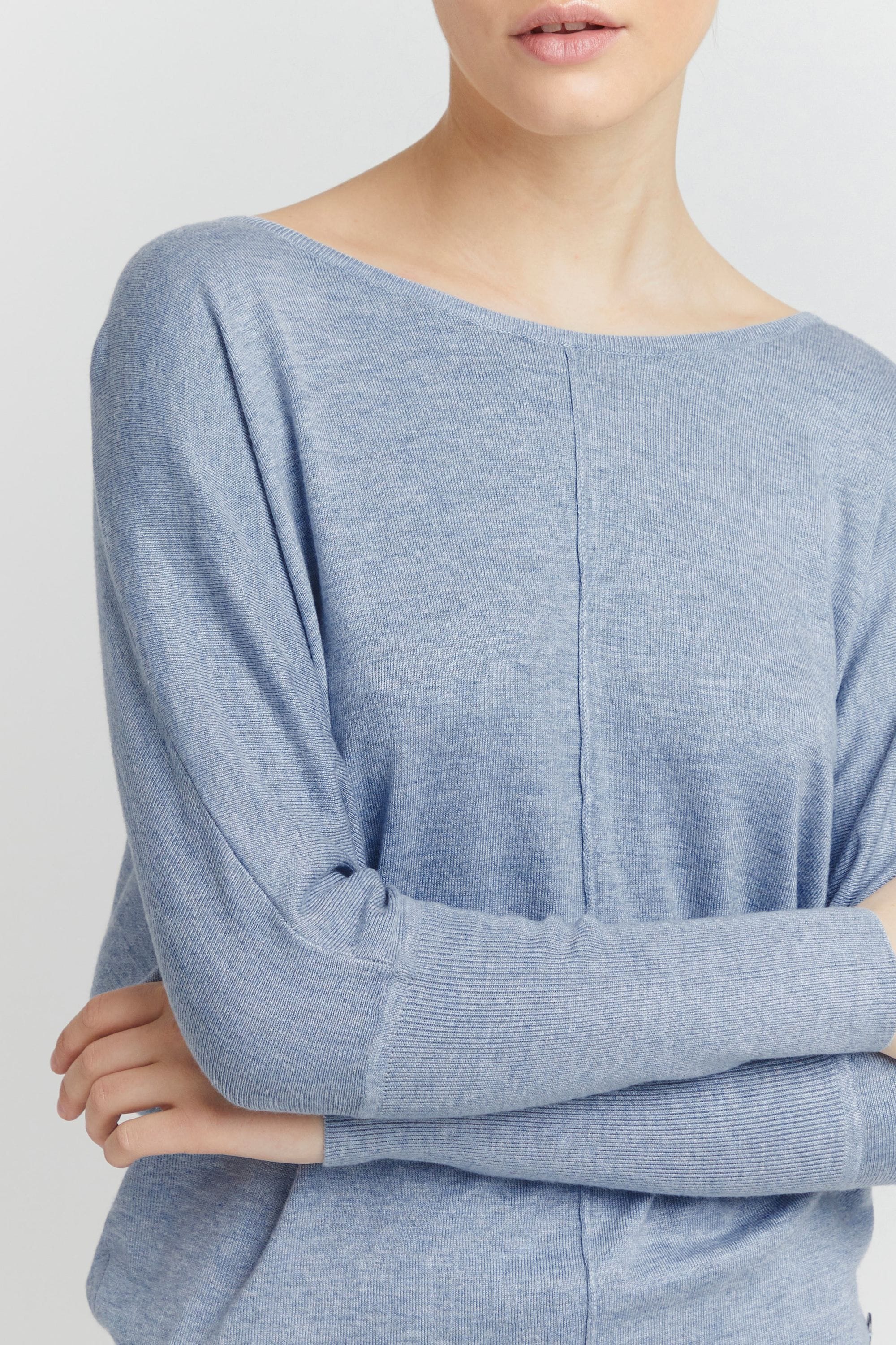 OXMO Strickfleece-Pullover »Strickpullover OXHerdis«
