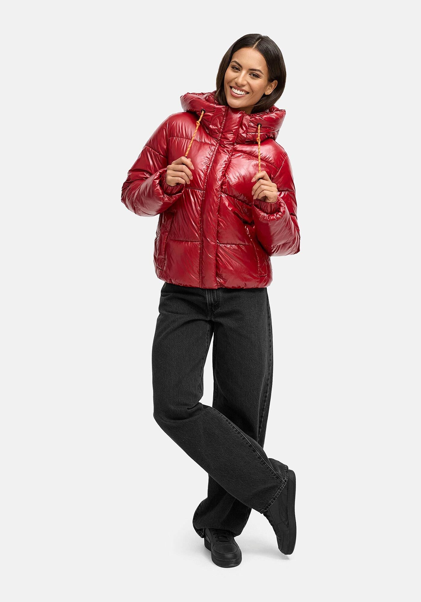 Marikoo Winterjacke »Marikoo Skyraa Damen Winter Steppjacke N097«