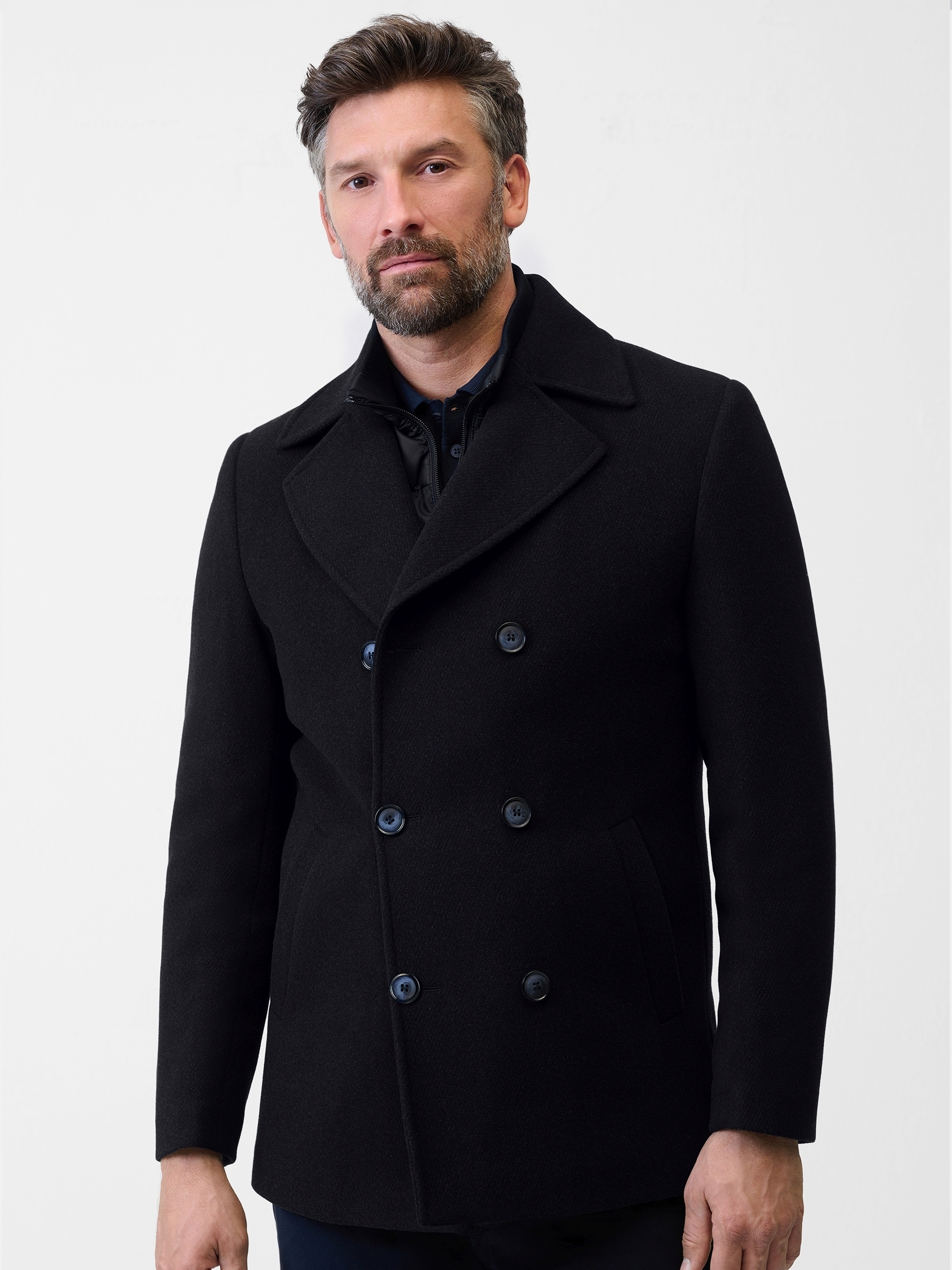 RICANO Cabanjacke »Cabanjacke Vincenzo« ohne Kapuze Handgefertigt aus feinster Wolle