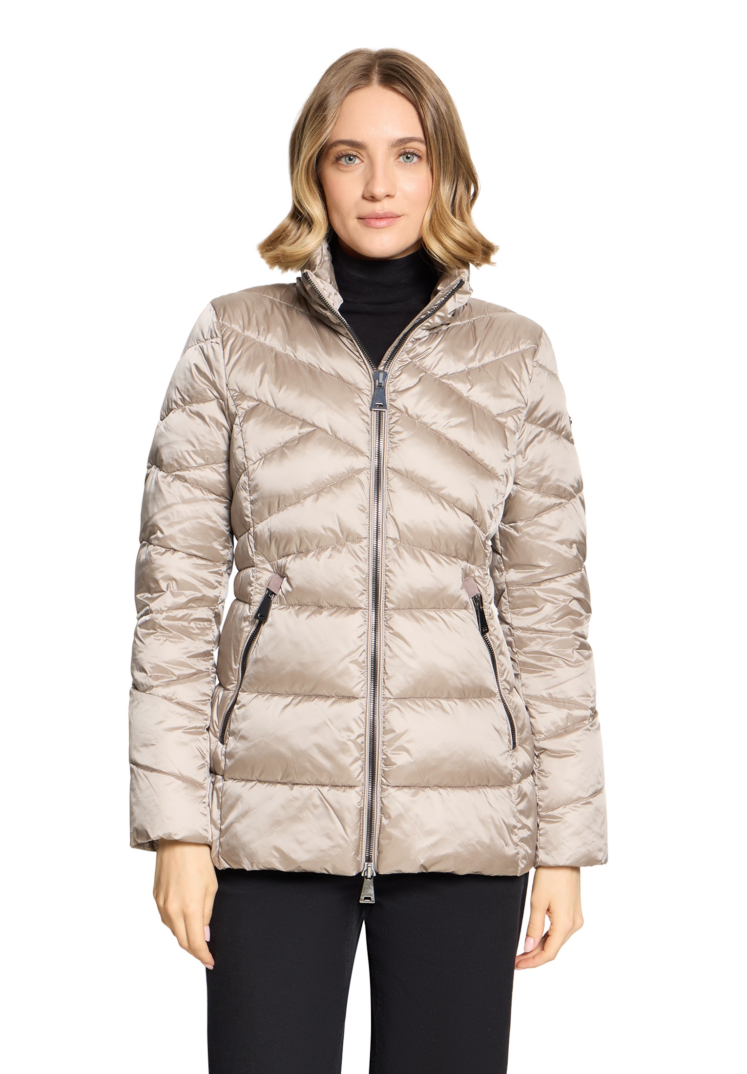 Gil Bret Steppjacke mit Kapuze Winterjacke mit abnehmbarer Kapuze