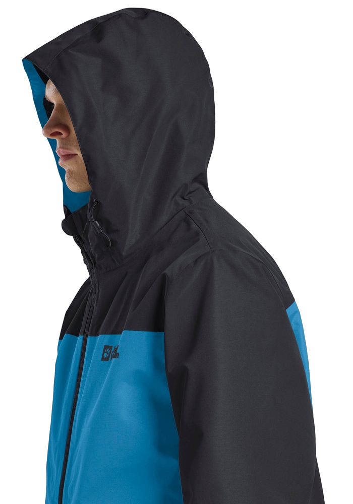 Jack Wolfskin 3-in-1-Funktionsjacke »TAUBENBERG 3IN1 JKT M« mitKapuze 3in1, wasserdicht, winddicht, Übergangsjacke