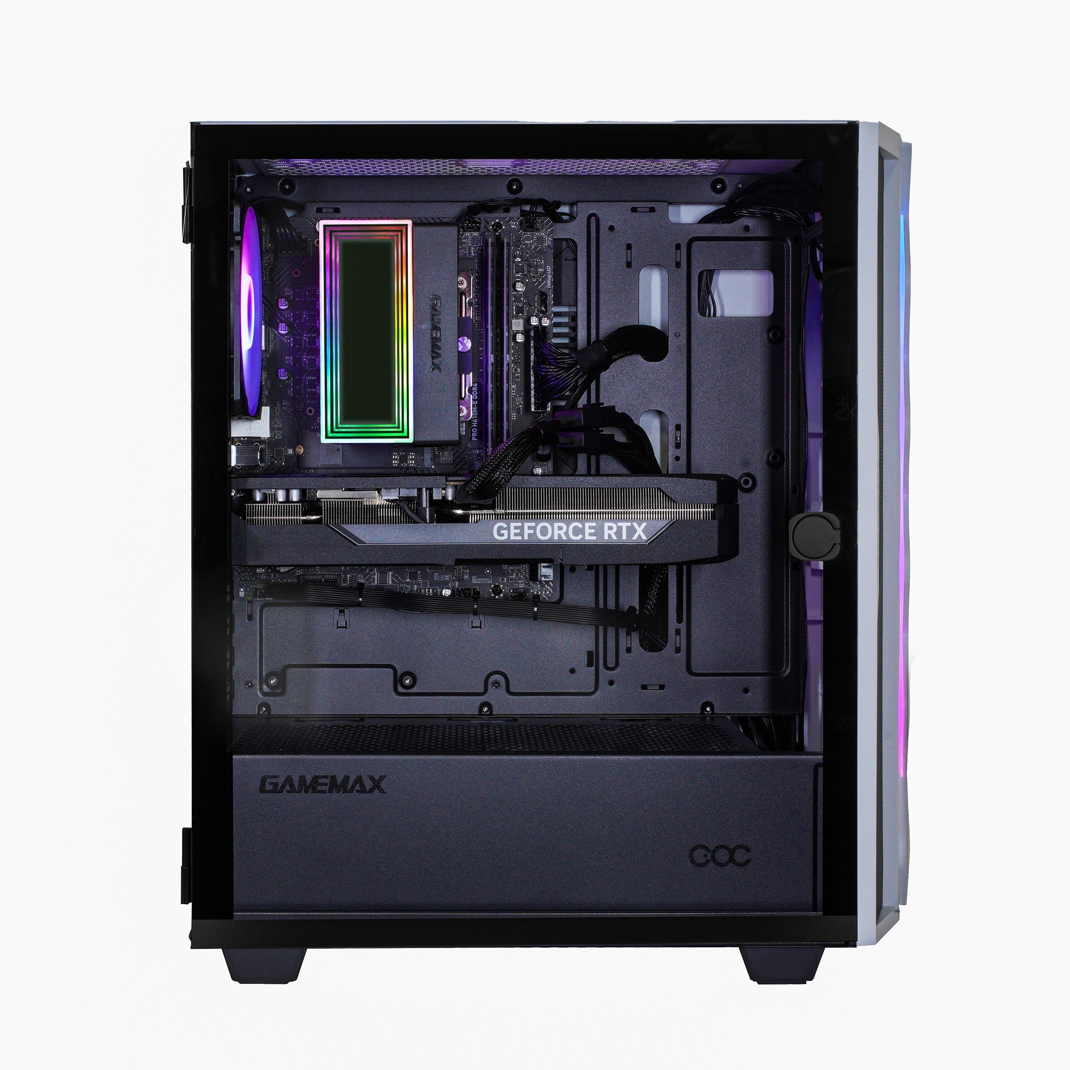 GAMEMAX Gaming-PC »Diamond WT 7586 Intel Core i7 14700F RTX 5070Ti 32GB DDR4 1TB SSD« Windows 11