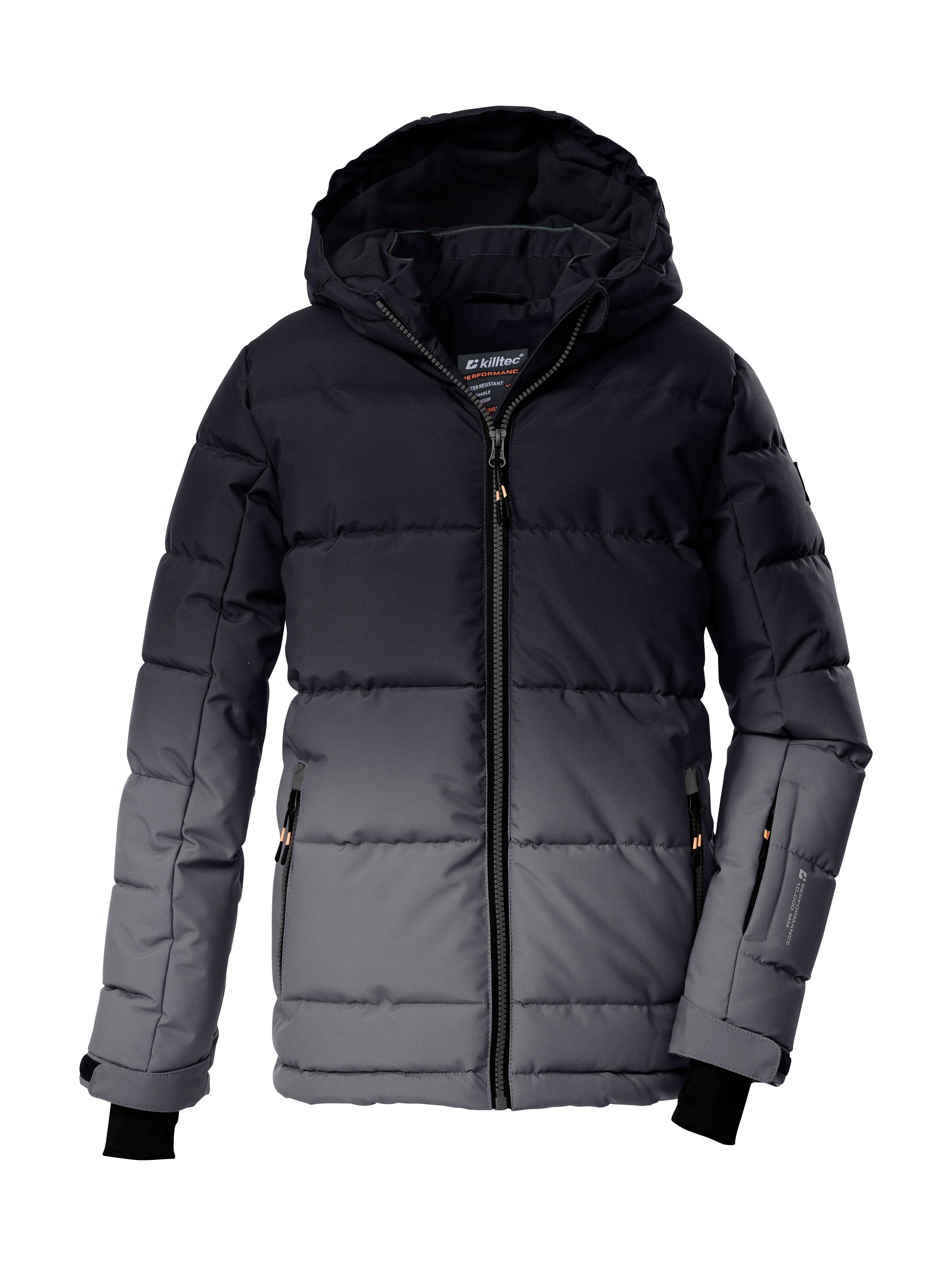 Killtec Herren Steppjacke »KSW 252 MN QLTD JCKT« Wasserabweisende Steppjacke mit Kapuze, Schneefang und Kontrastdetails, Größe XXL
