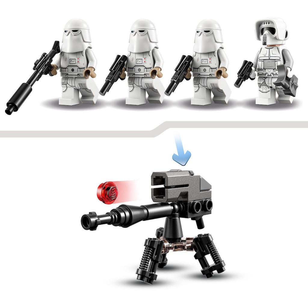 LEGO® Konstruktionsspielsteine »Snowtrooper™ Battle Pack (75320), LEGO® Star Wars™«, (105 St.)