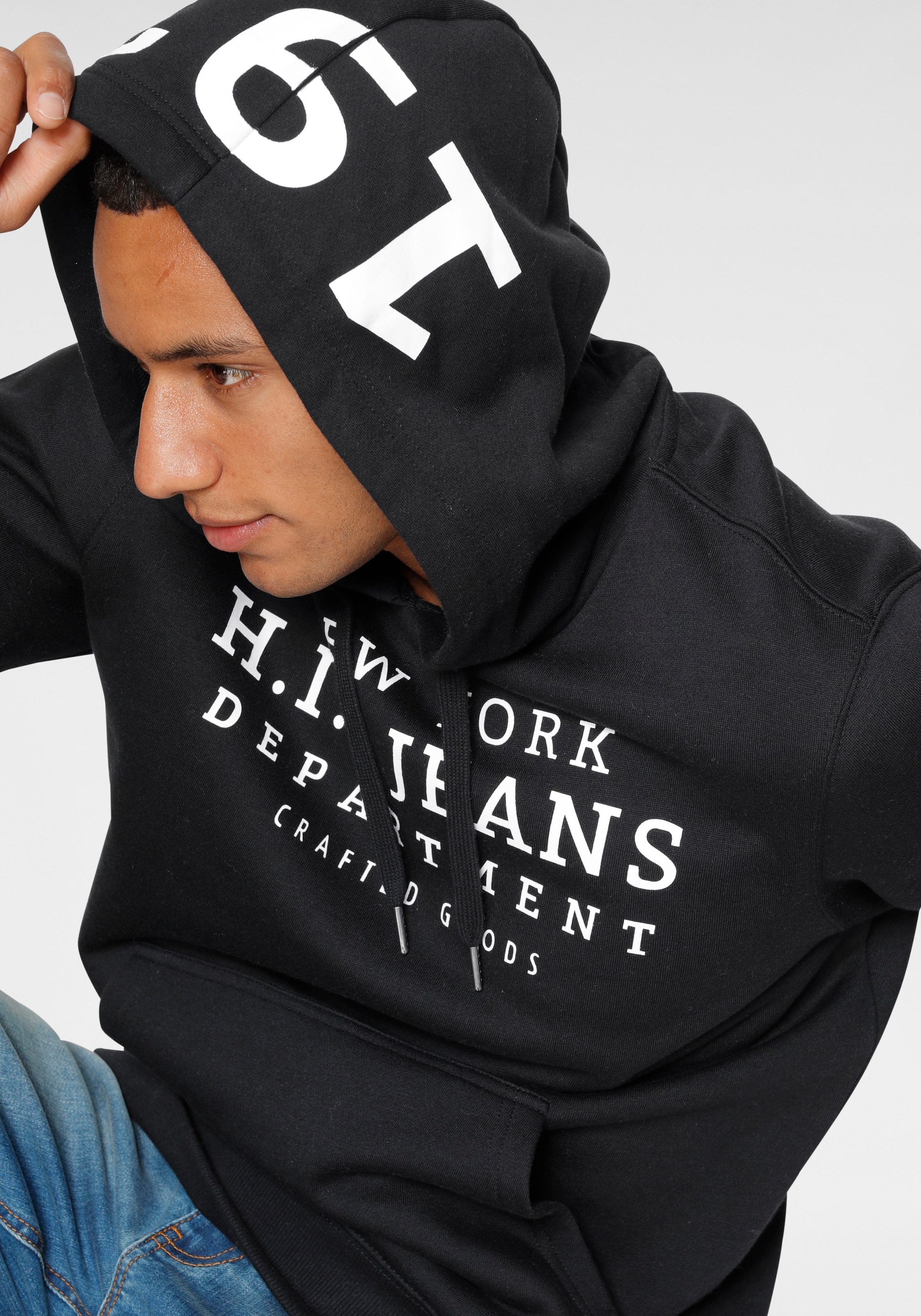 H.I.S Kapuzensweatshirt, mit Zahlenprint an der Kapuze online bestellen bei  OTTO | Sweatshirts