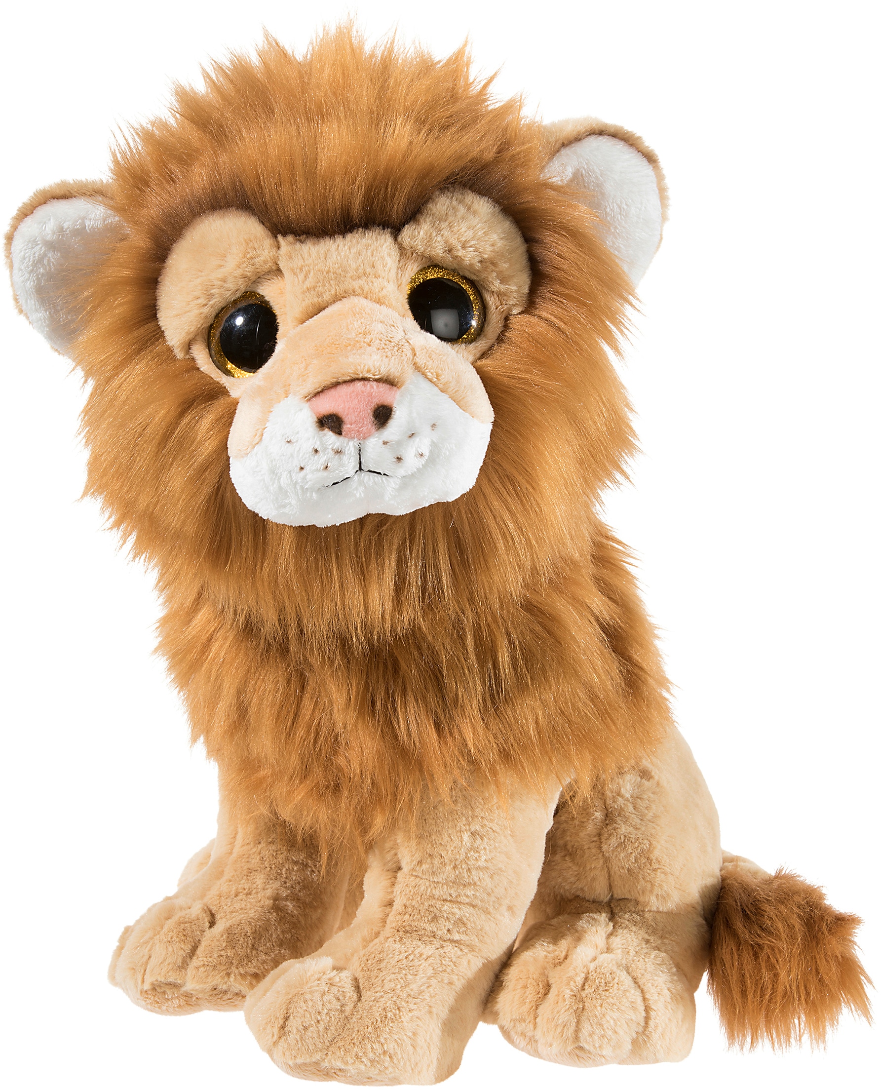 Heunec Kuscheltier »Misanimo, Löwe, 45 cm« sitzend in braun