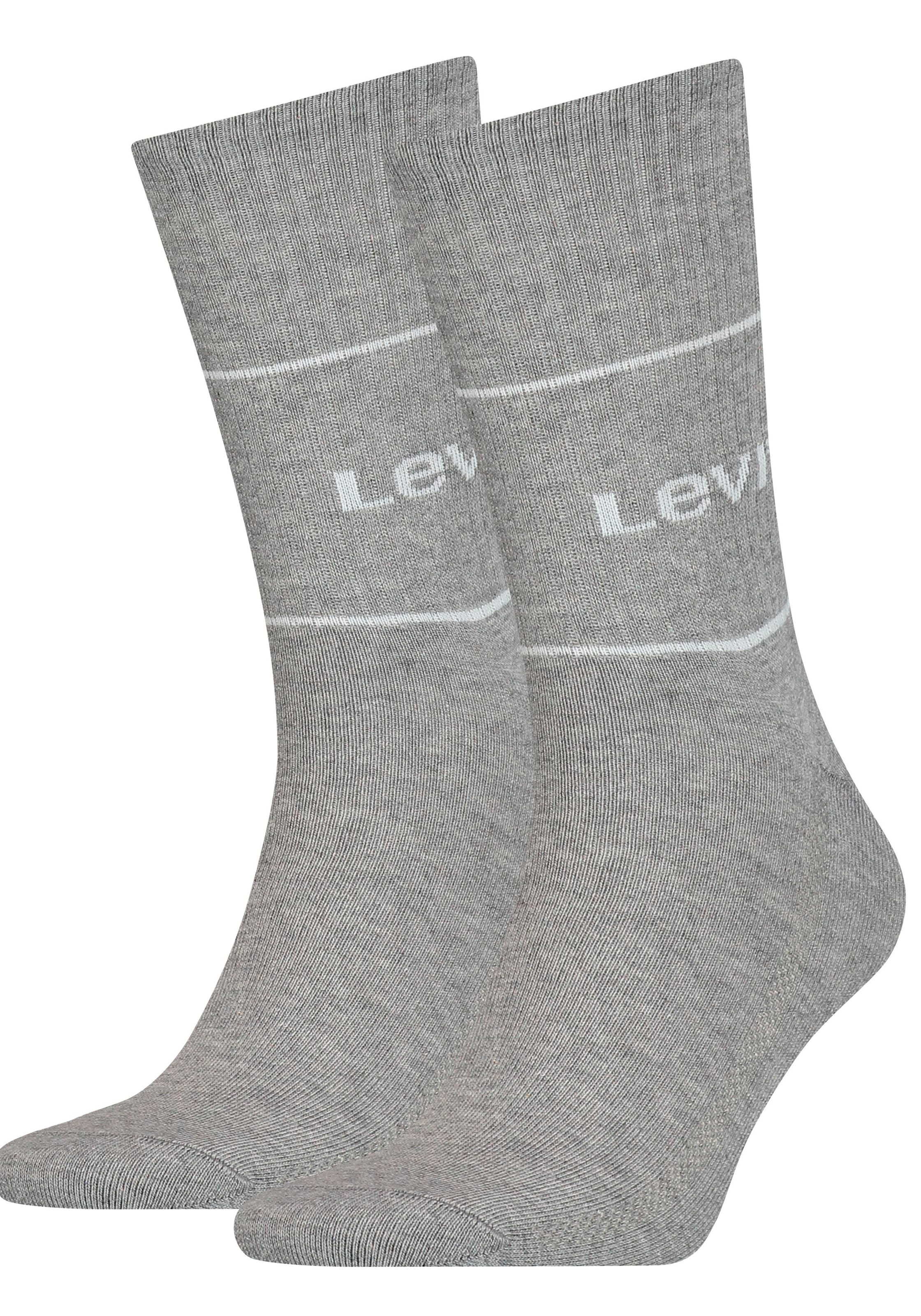 Sportsocken, (Packung, 2 Paar), mit breitem Logobund