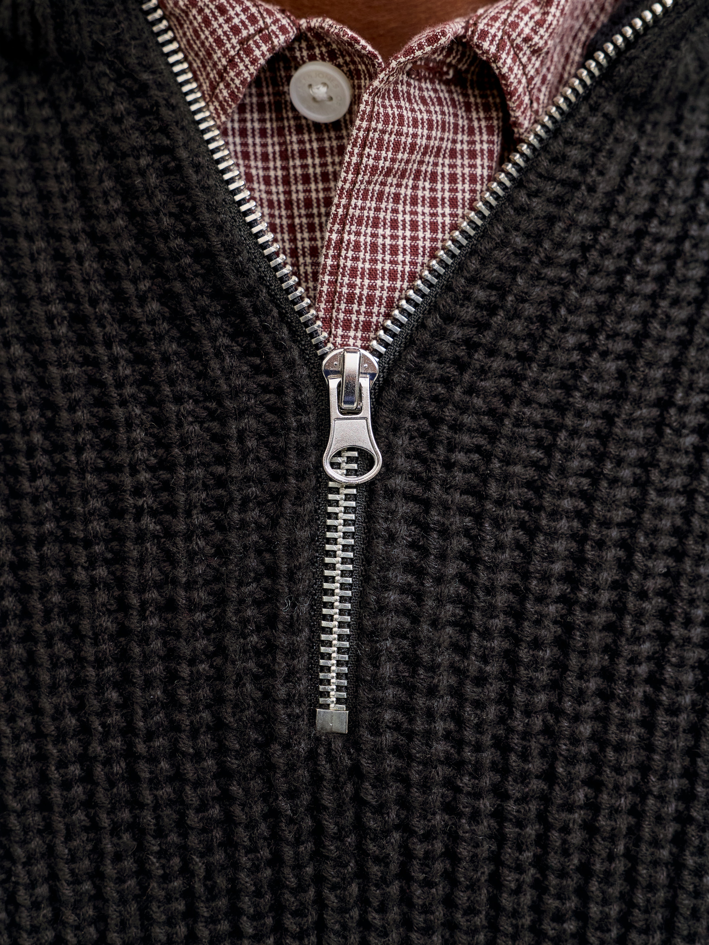 Jack & Jones Troyer »JORBLEECKER KNIT HALF ZIP BF«