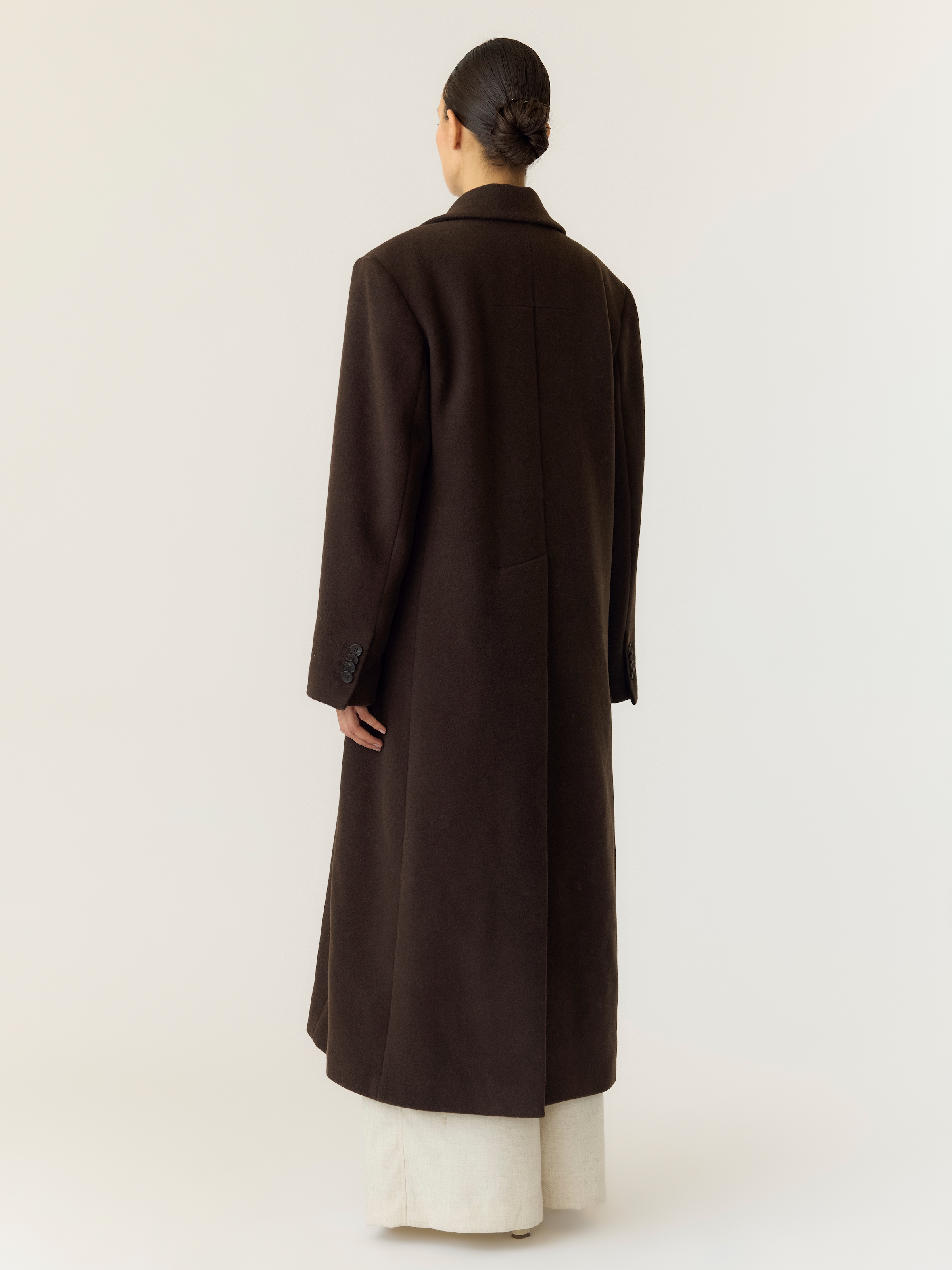 Y.A.S Langmantel »YASROYLA LS WOOL BLEND LONG COAT S. NOOS« mit Wolle