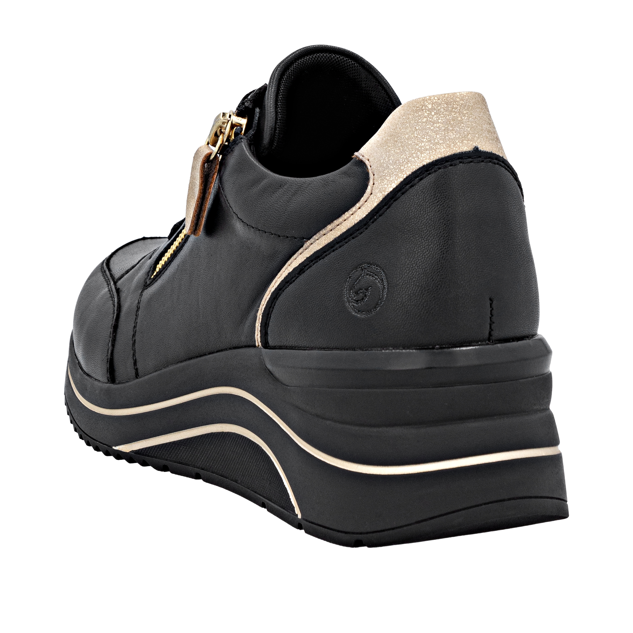 Remonte Keilsneaker, Freizeitschuh, Halbschuh, Schnürschuh mit Rieker TEX-Membran