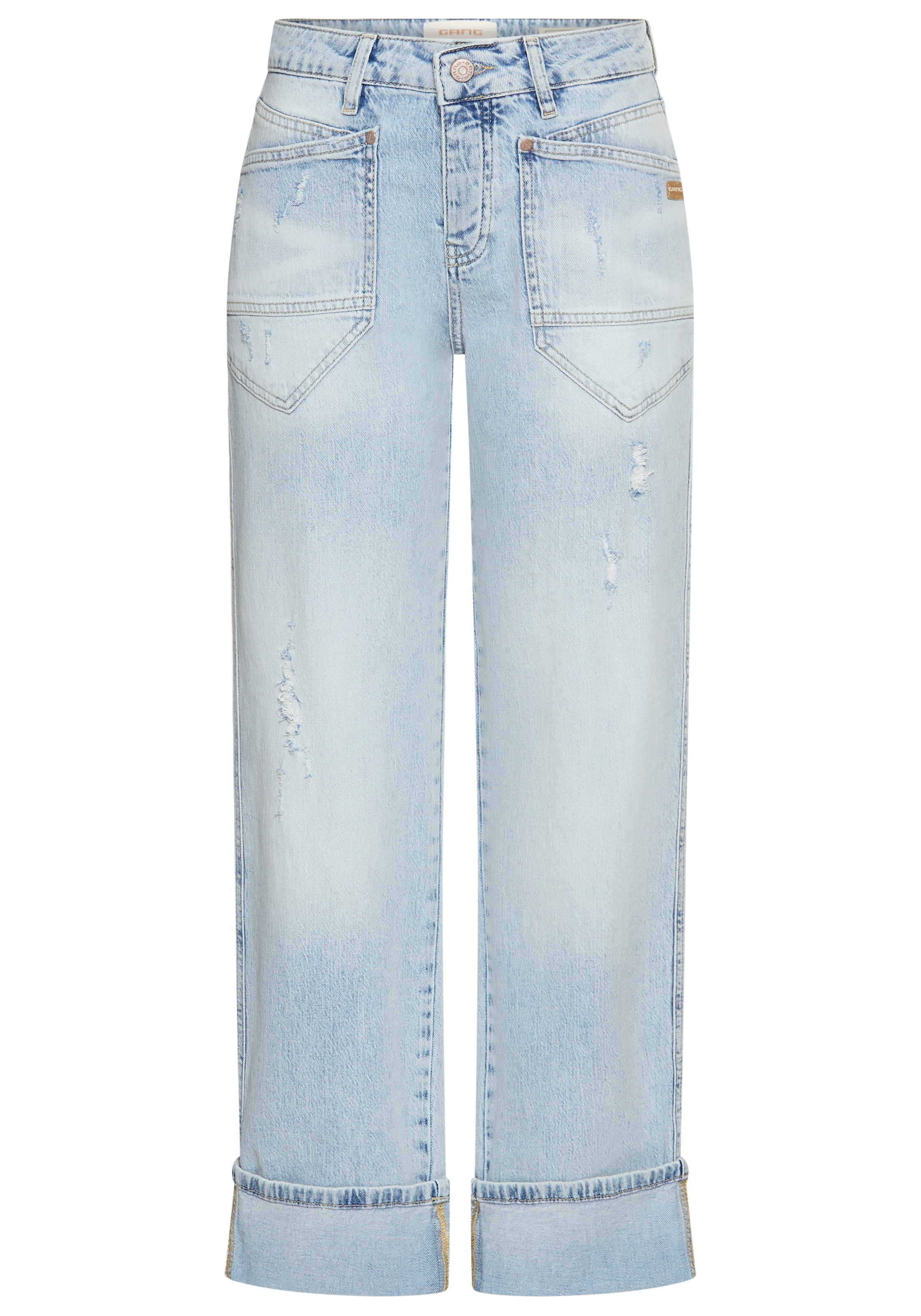 GANG Loose-fit-Jeans »94ROBERTA«, mit übergroßen aufgesetzten Taschen