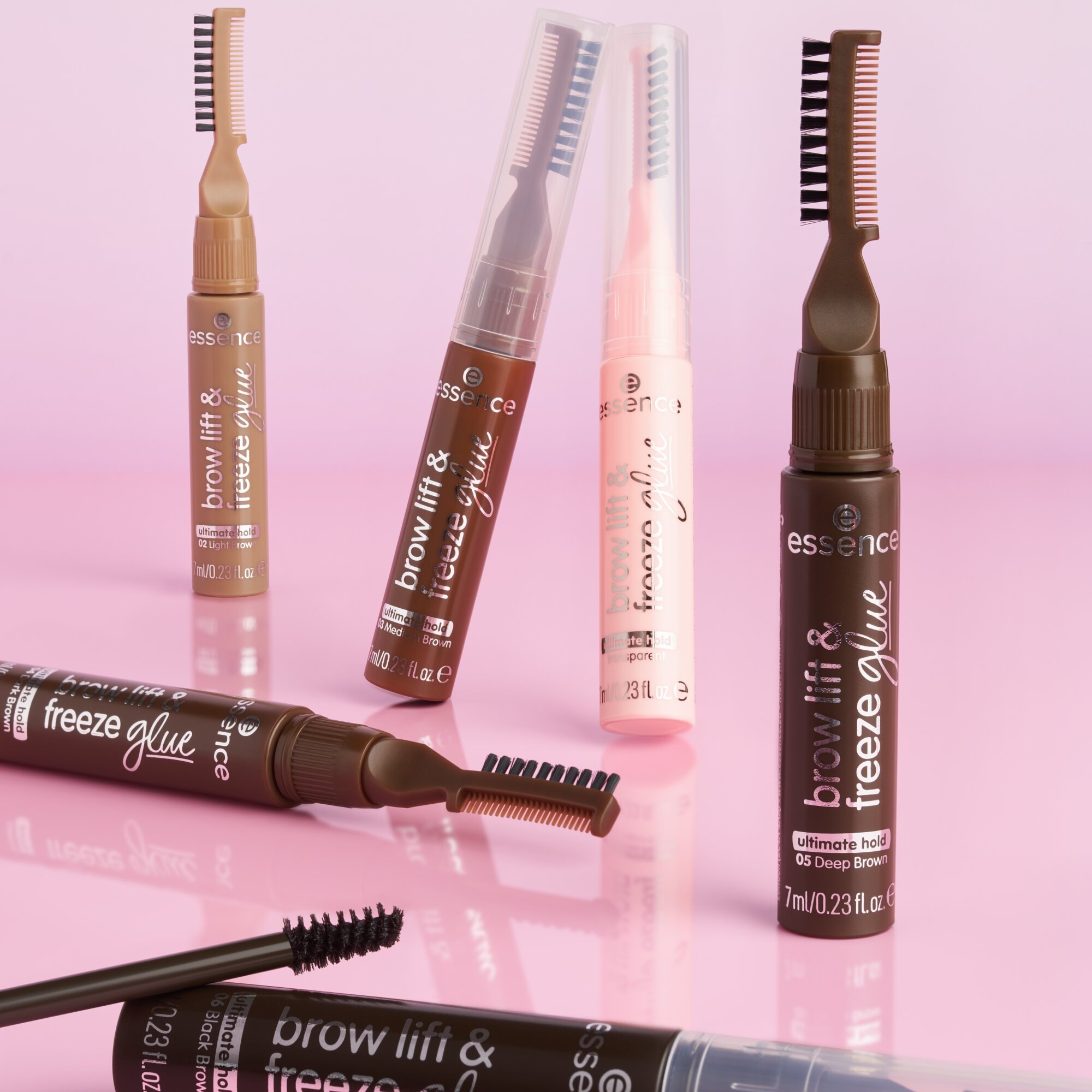Essence Augenbrauen-Gel »brow lift & freeze glue«