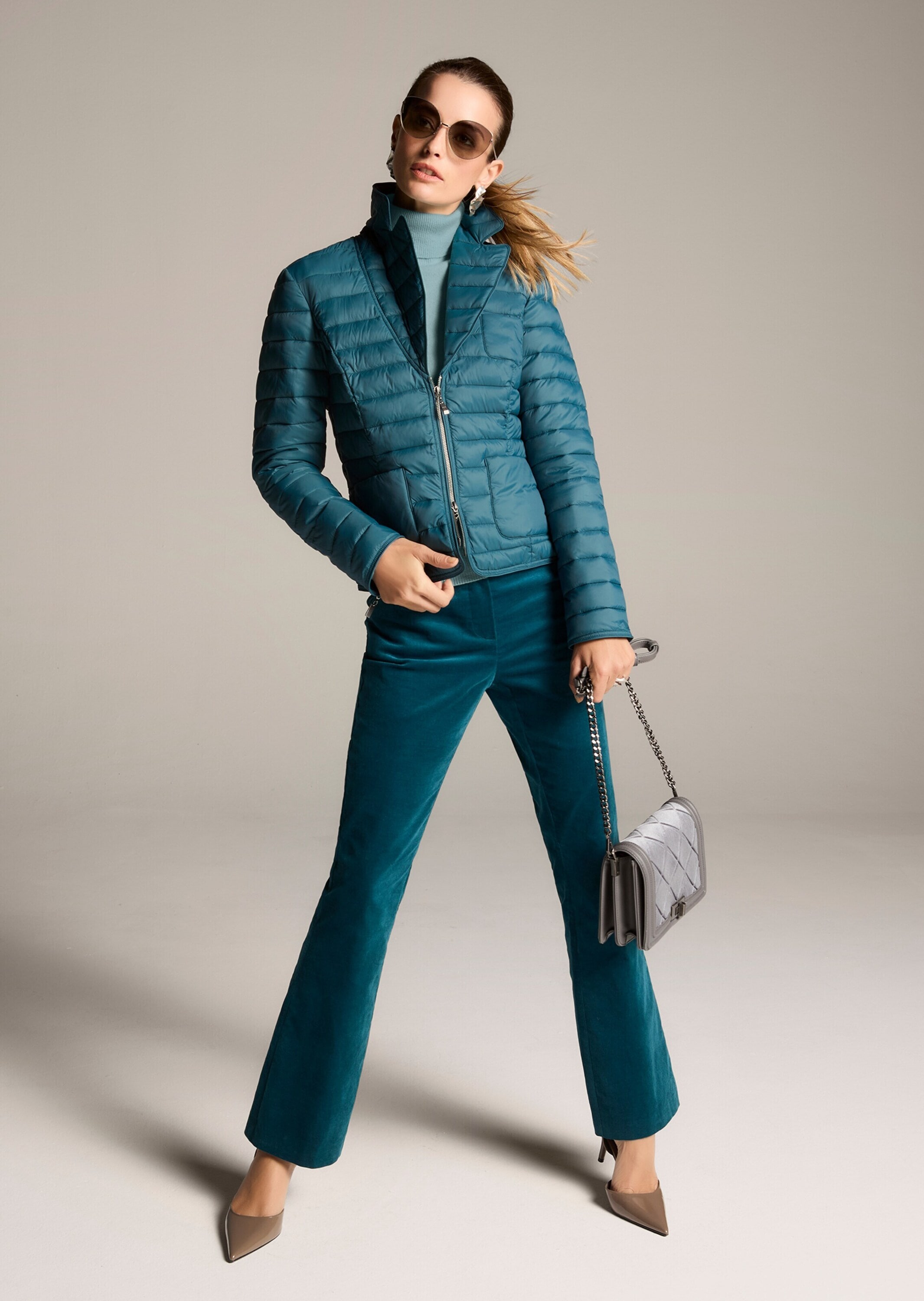 MADELEINE Steppjacke »Steppjacke Wattierte Damenjacke mit sportivem Touch« Zweiwege-Reissverschluß