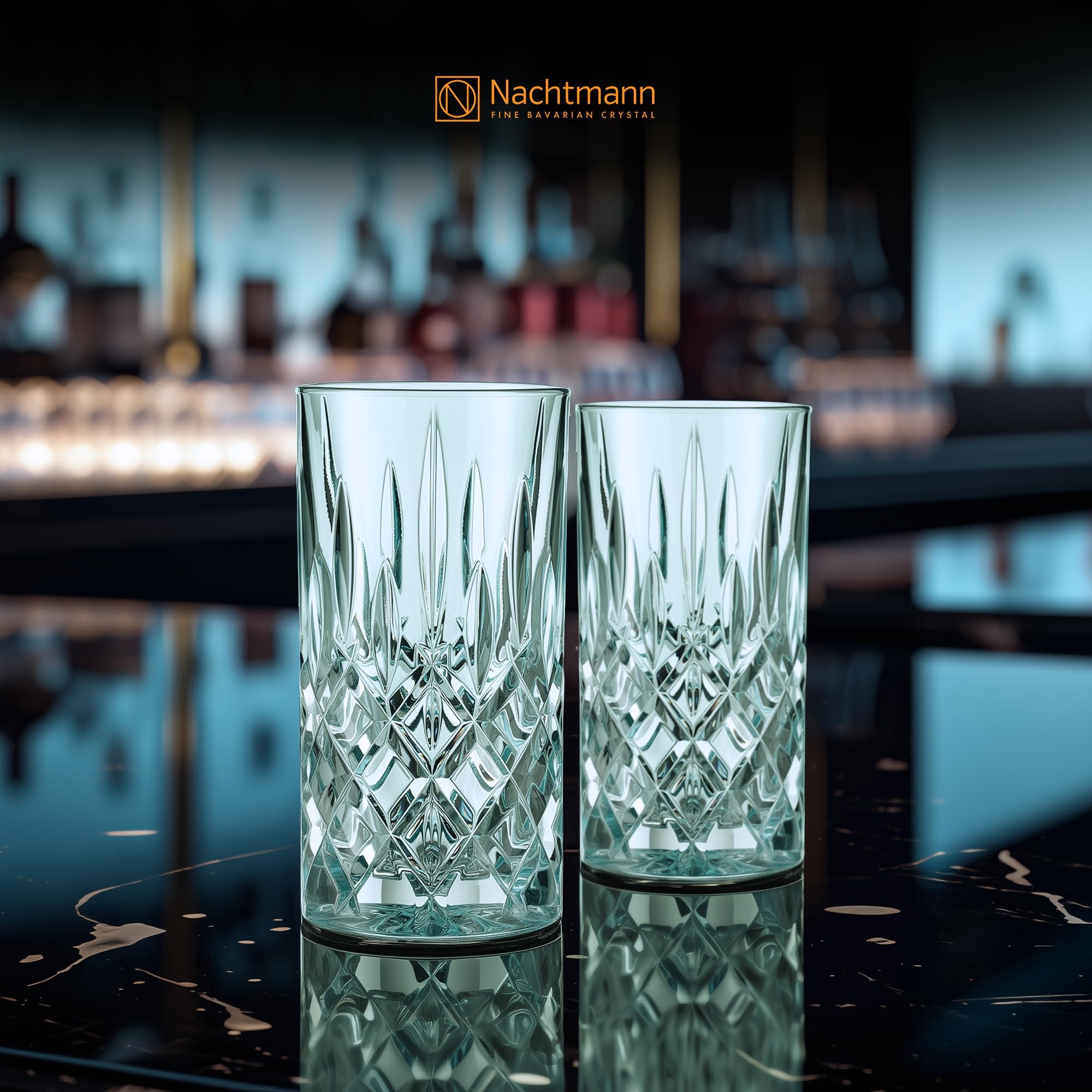 Nachtmann Longdrinkglas »Longdrinkgläser Noblesse Colors 395 ml 2er Set«