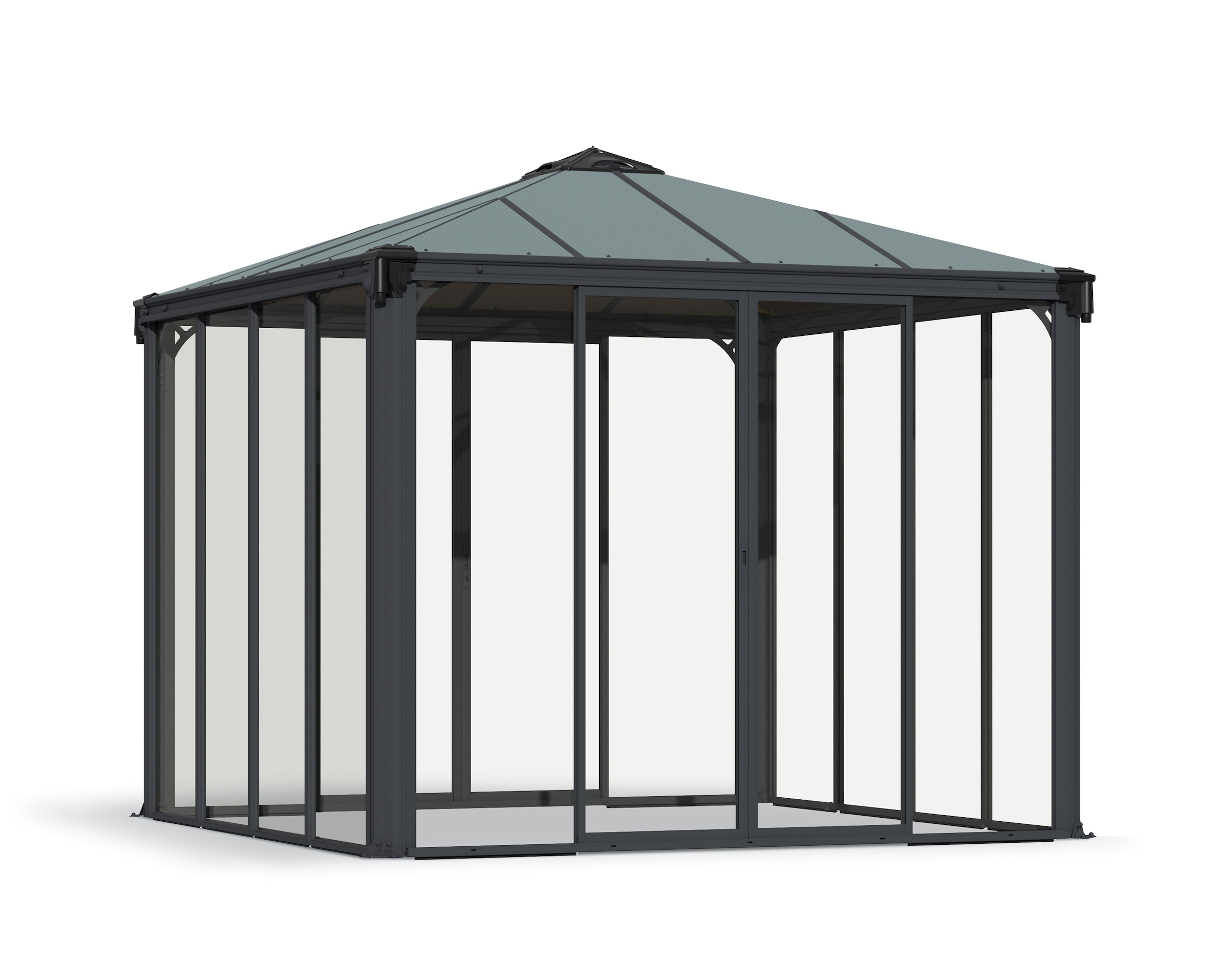 Palram - Canopia Pavillon »Ledro 3000«, (Set), BxT: 295x295 cm