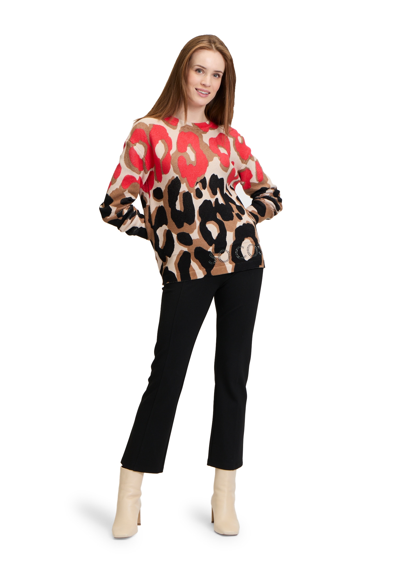 Betty Barclay Strickpullover »Strickpullover mit Print«