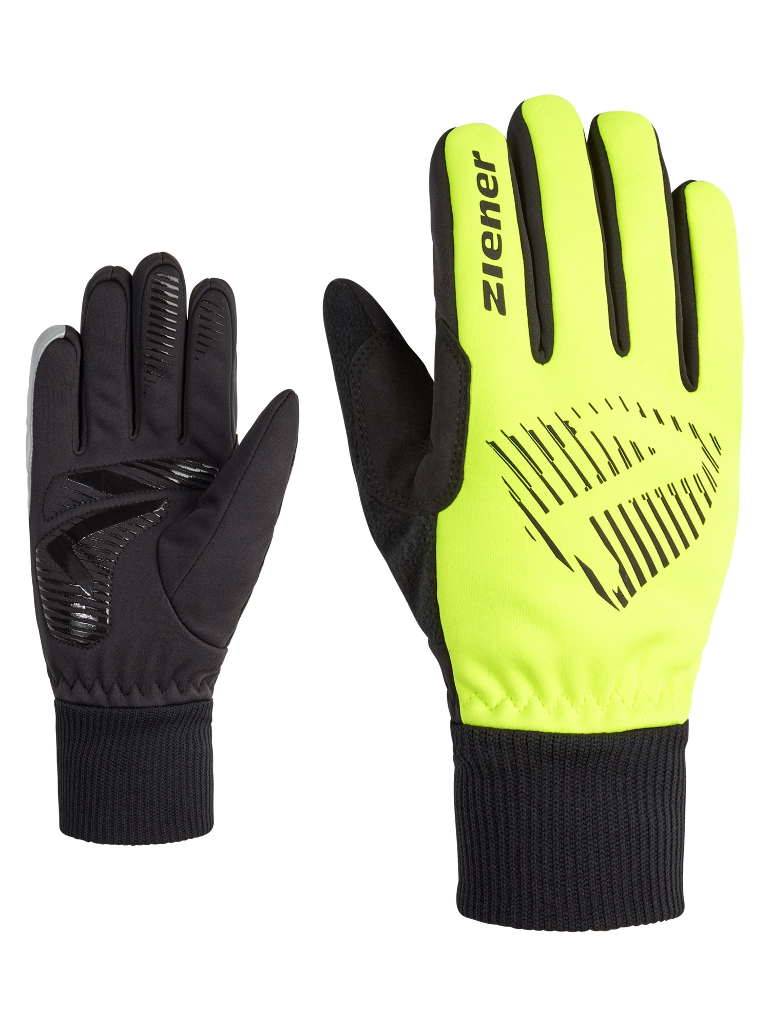 Ziener Fahrradhandschuhe »DOMMI-Z bike glove junior« in gelb, Größe L