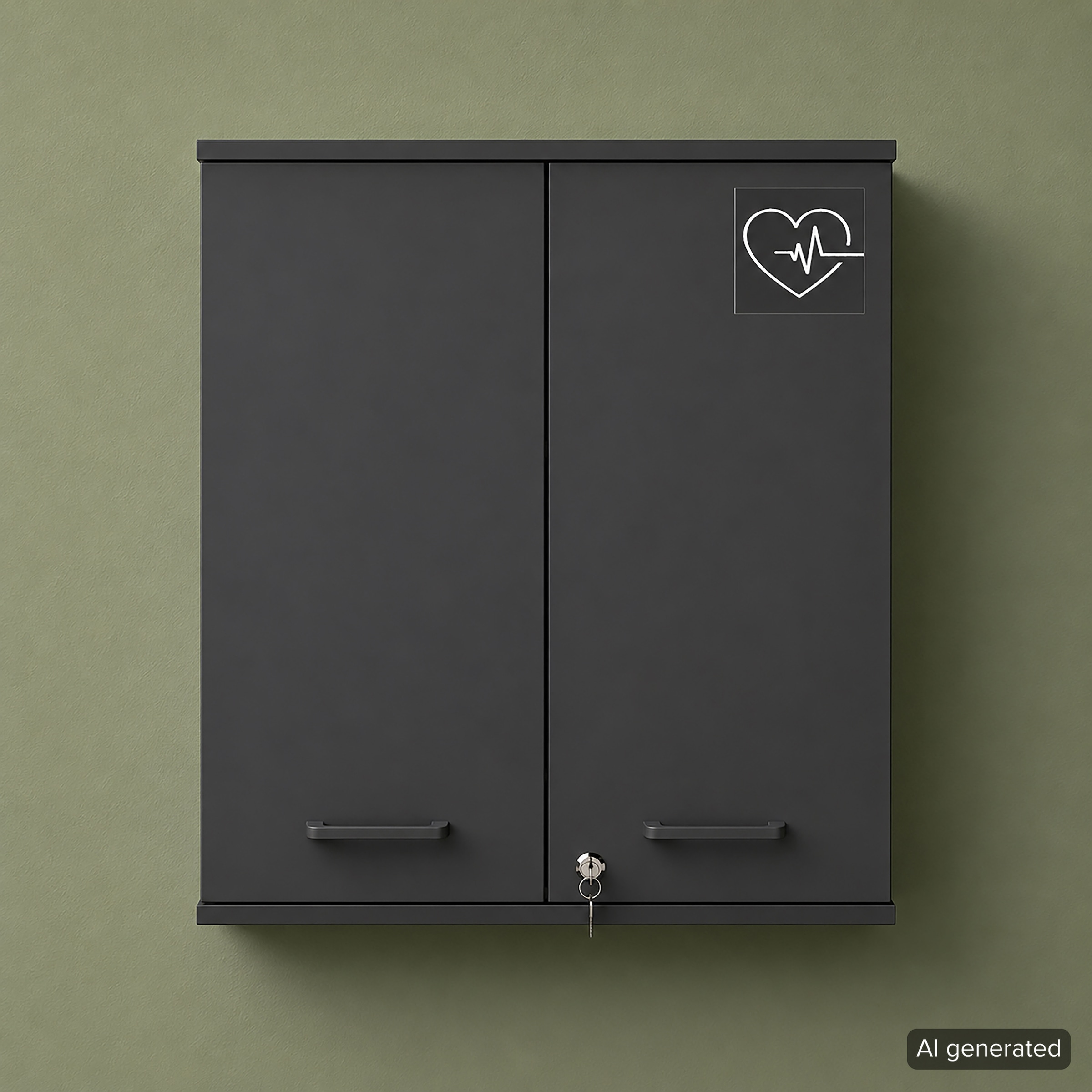 Schildmeyer Medizinschrank »Galeno, mit 3 verschiedenen Aufklebern, Breite 30 cm, Made in Germany« 1 Stk. tlg. Auswahl aus 3 verschiedenen Aufklebern zum Anbringen, Made in Germany
