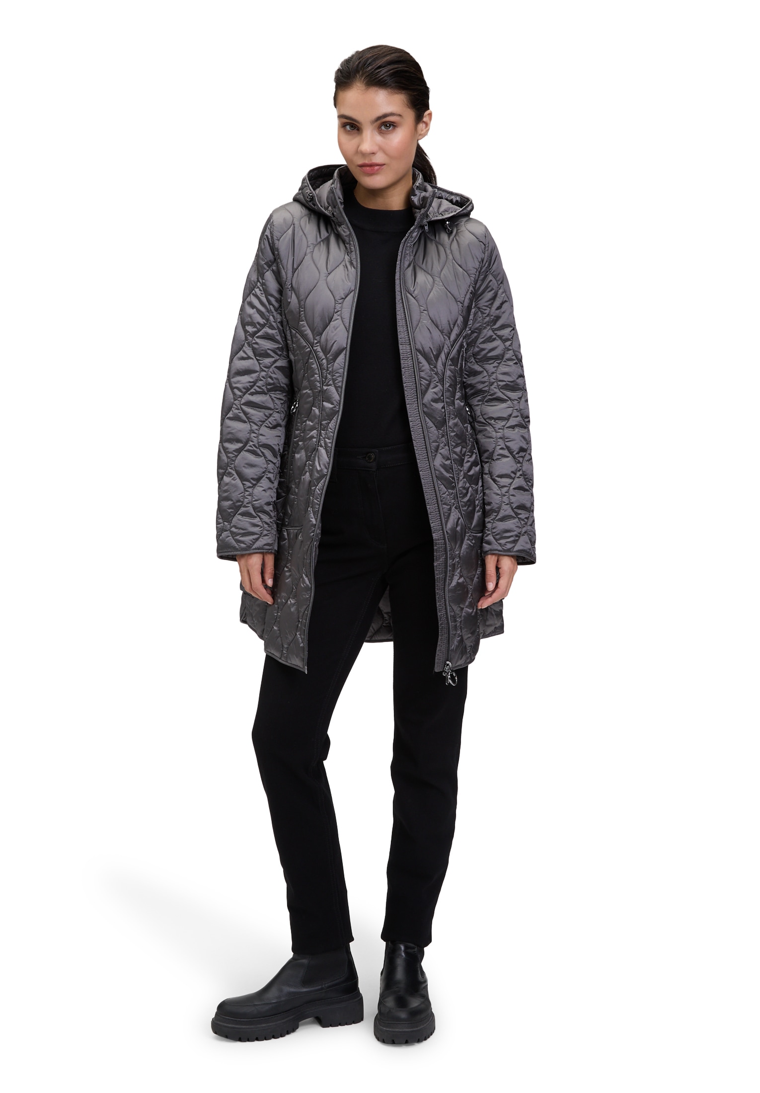 Betty Barclay Outdoorjacke »Outdoorjacke mit abnehmbarer Kapuze«