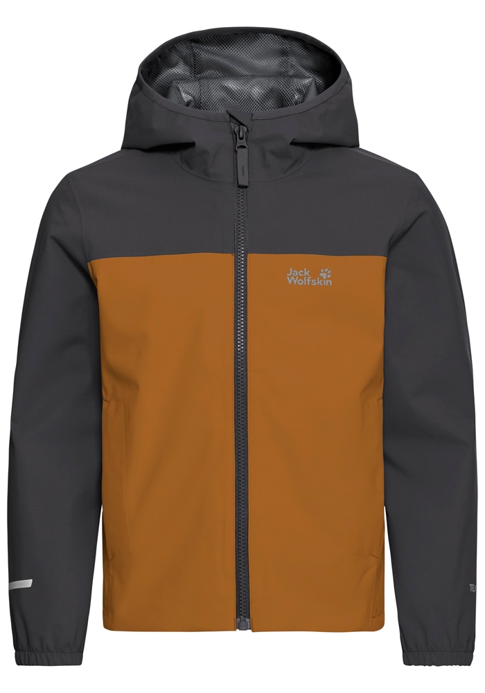 Jack Wolfskin Regenjacke »ADVENTURETRIBE 2L JKT K« Wasserdicht, atmungsaktiv, Übergangsjacke