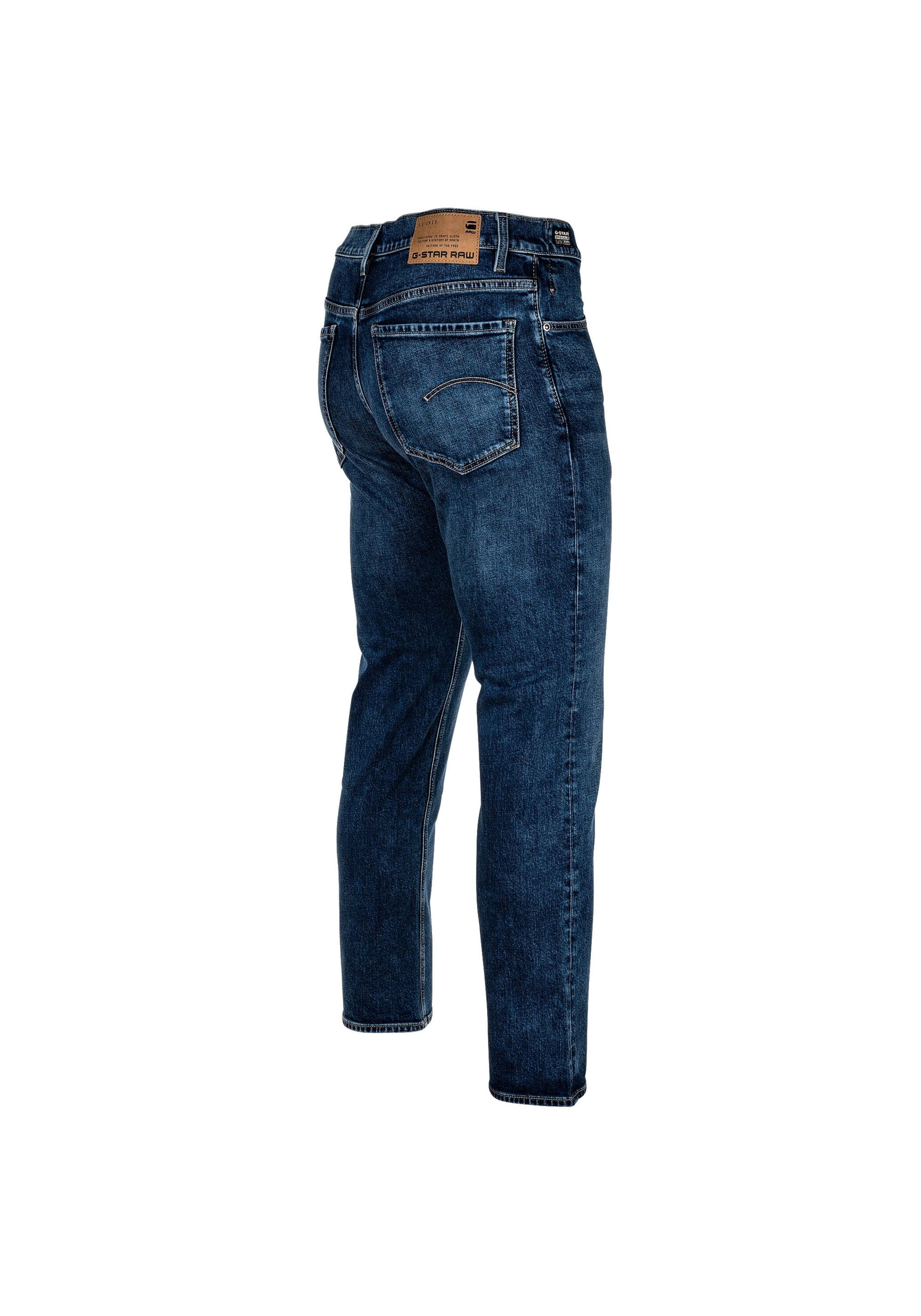 G-STAR Skinny-fit-Jeans »Jeans Mosa Straight Faded Atlantic Ocean«