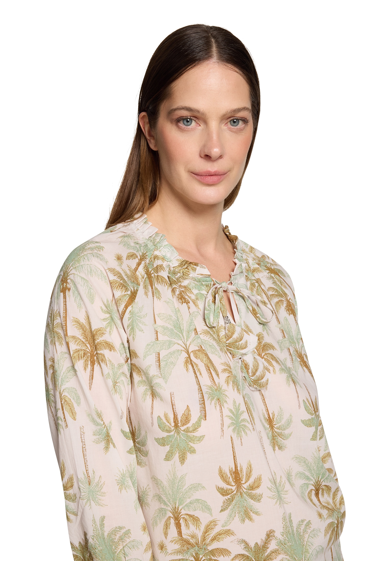 Cartoon Klassische Bluse »Casual-Bluse mit Raffung«