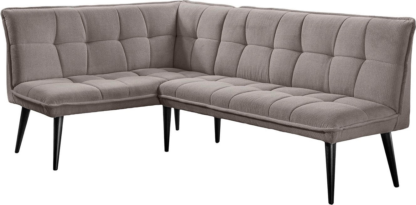 exxpo - sofa fashion Eckbank »Mocca Essbank, Sitzbank« hoher Sitzkomfort, bequem und elegant, hochwertige Detailverarbeitung
