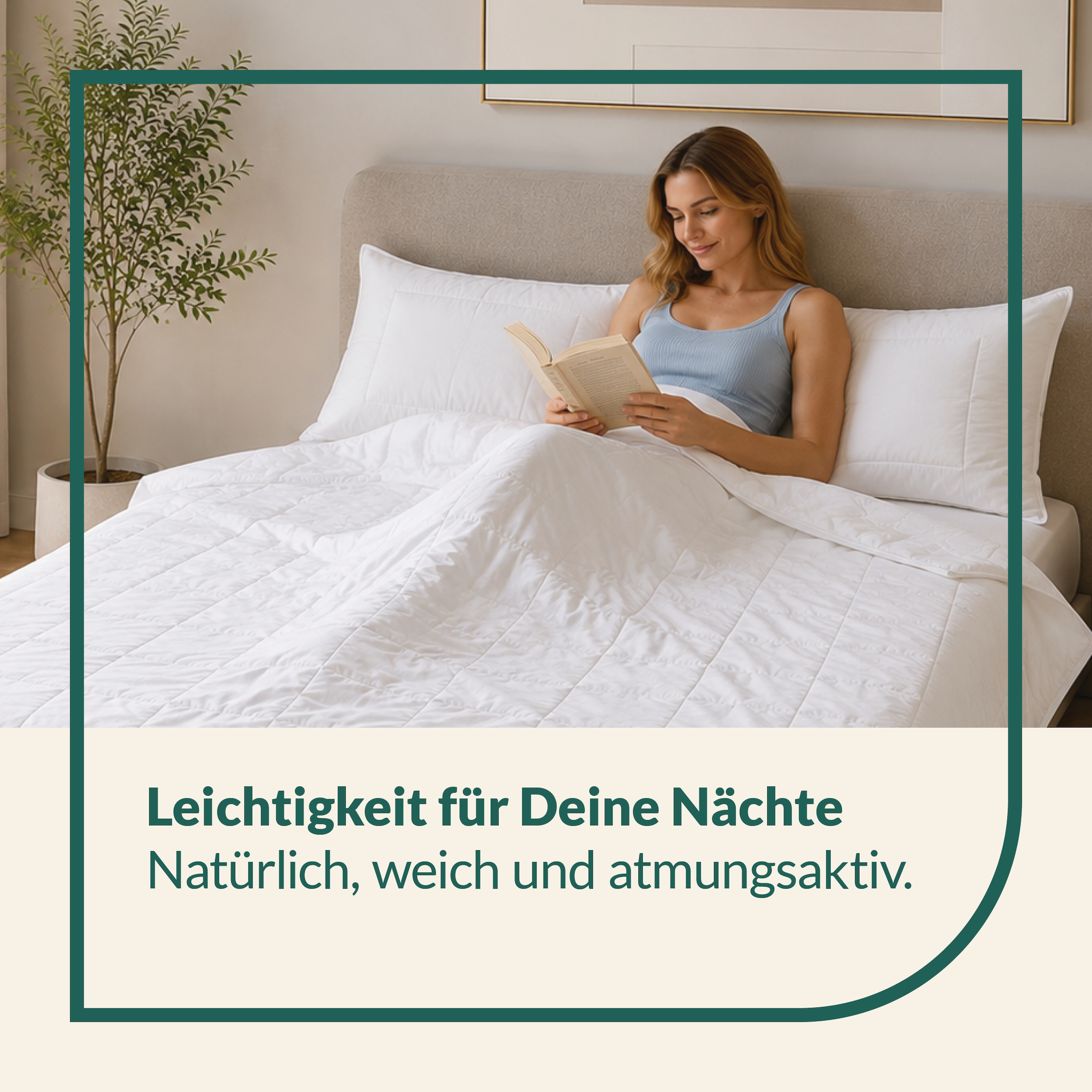 fan Naturfaserbettdecke »African Cotton, 135x200 cm und weitere Größen« leicht Füllung 100% Lyocell (TENCEL™) 1 Stk. tlg. Bettdecke für Winter oder Sommer. Hergestellt in Deutschland